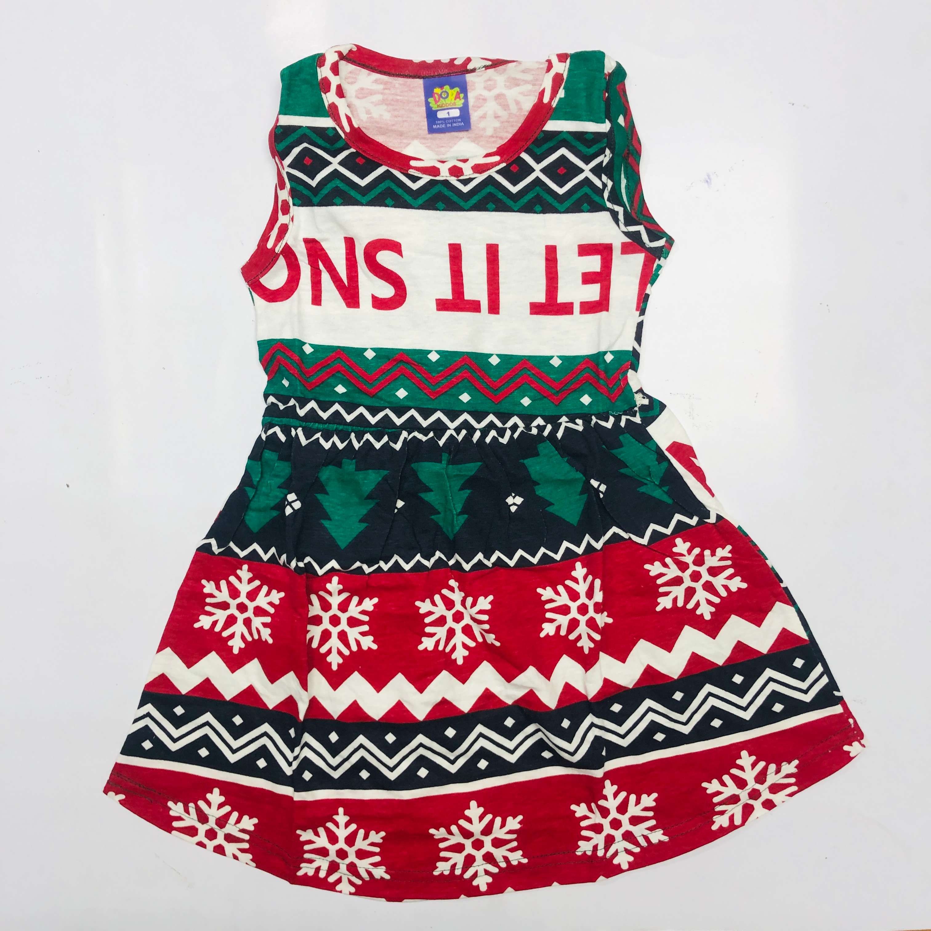 Dora Sleeveless Frock Combo Pack of 3