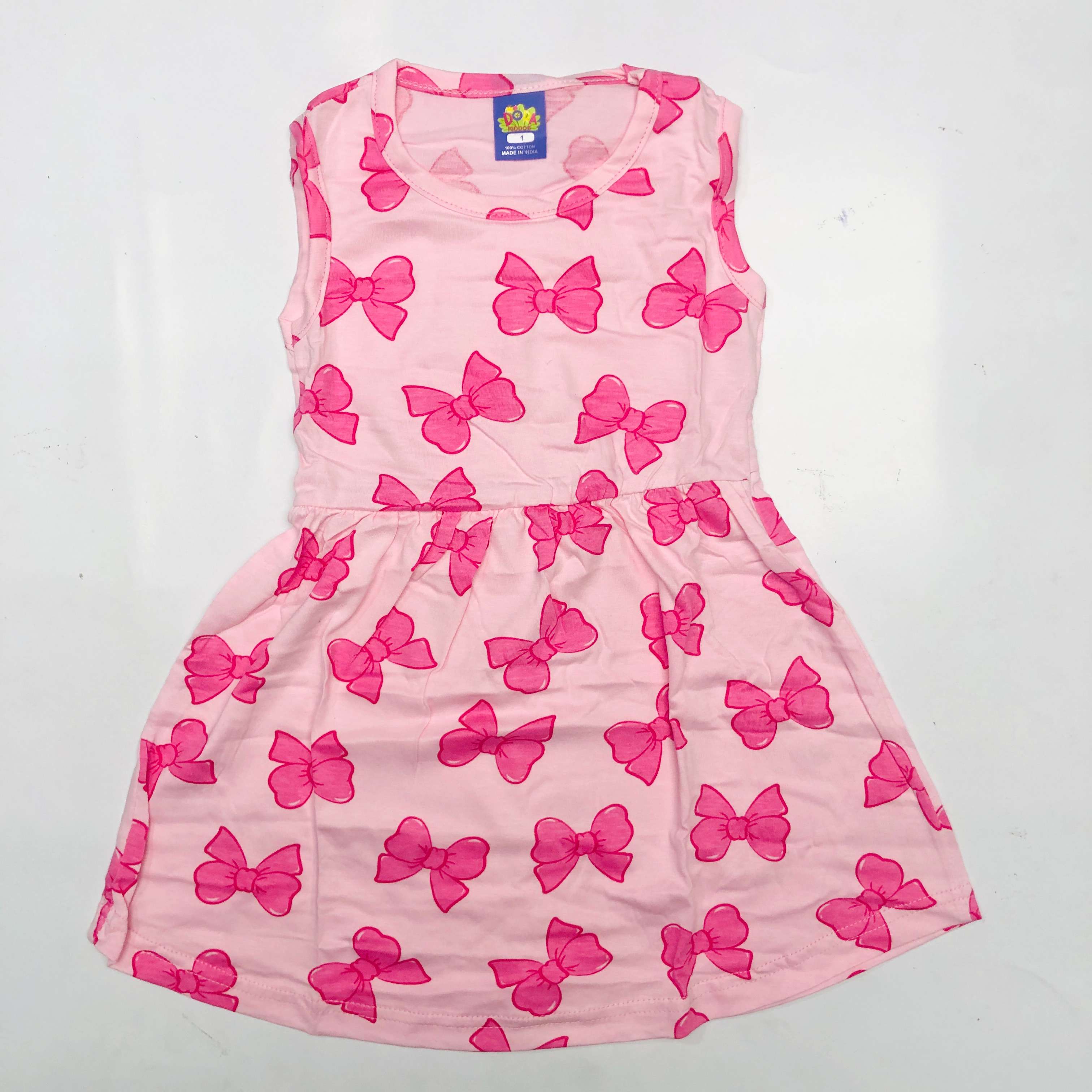 Dora Sleeveless Frock Combo Pack of 2