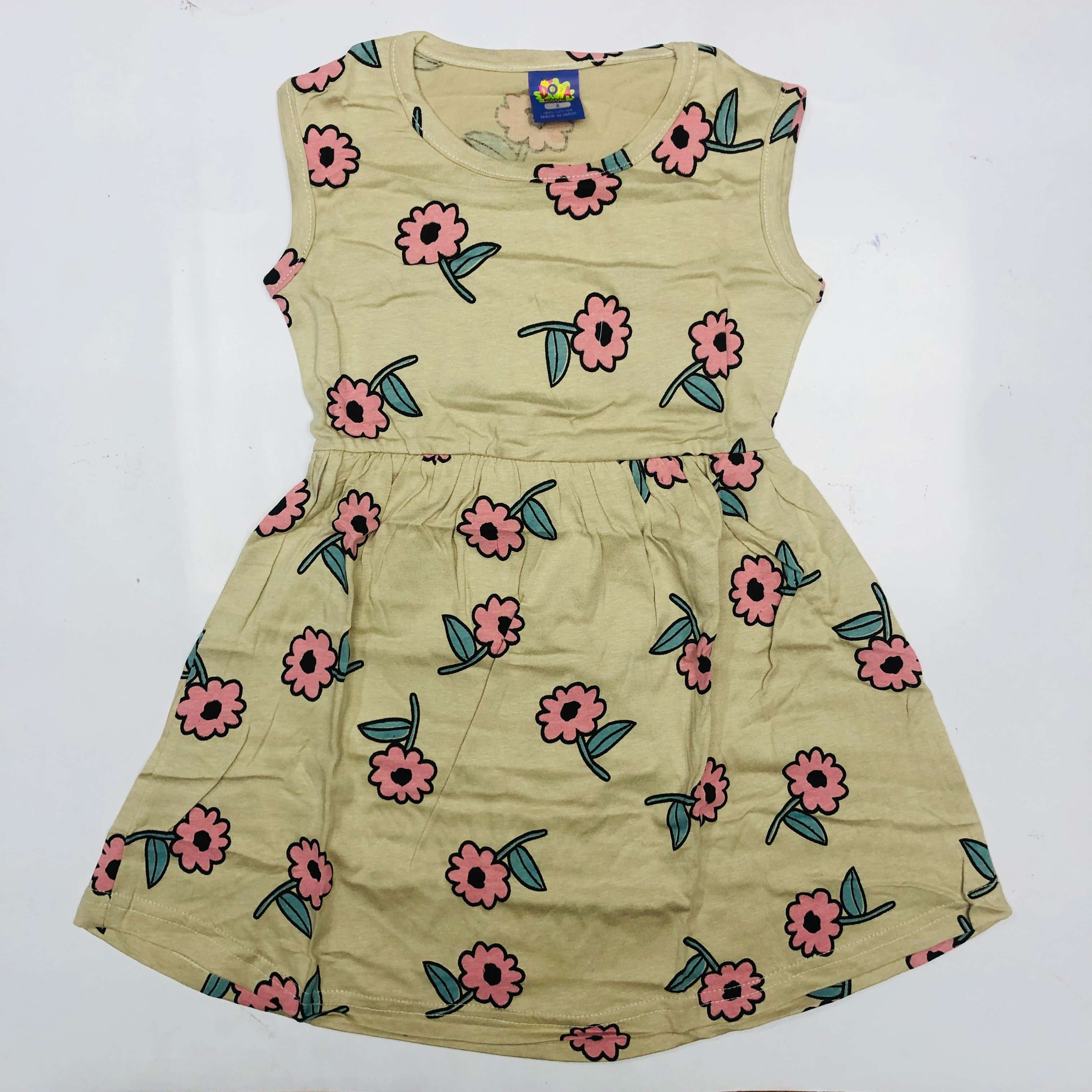 Dora Sleeveless Frock Combo Pack of 3