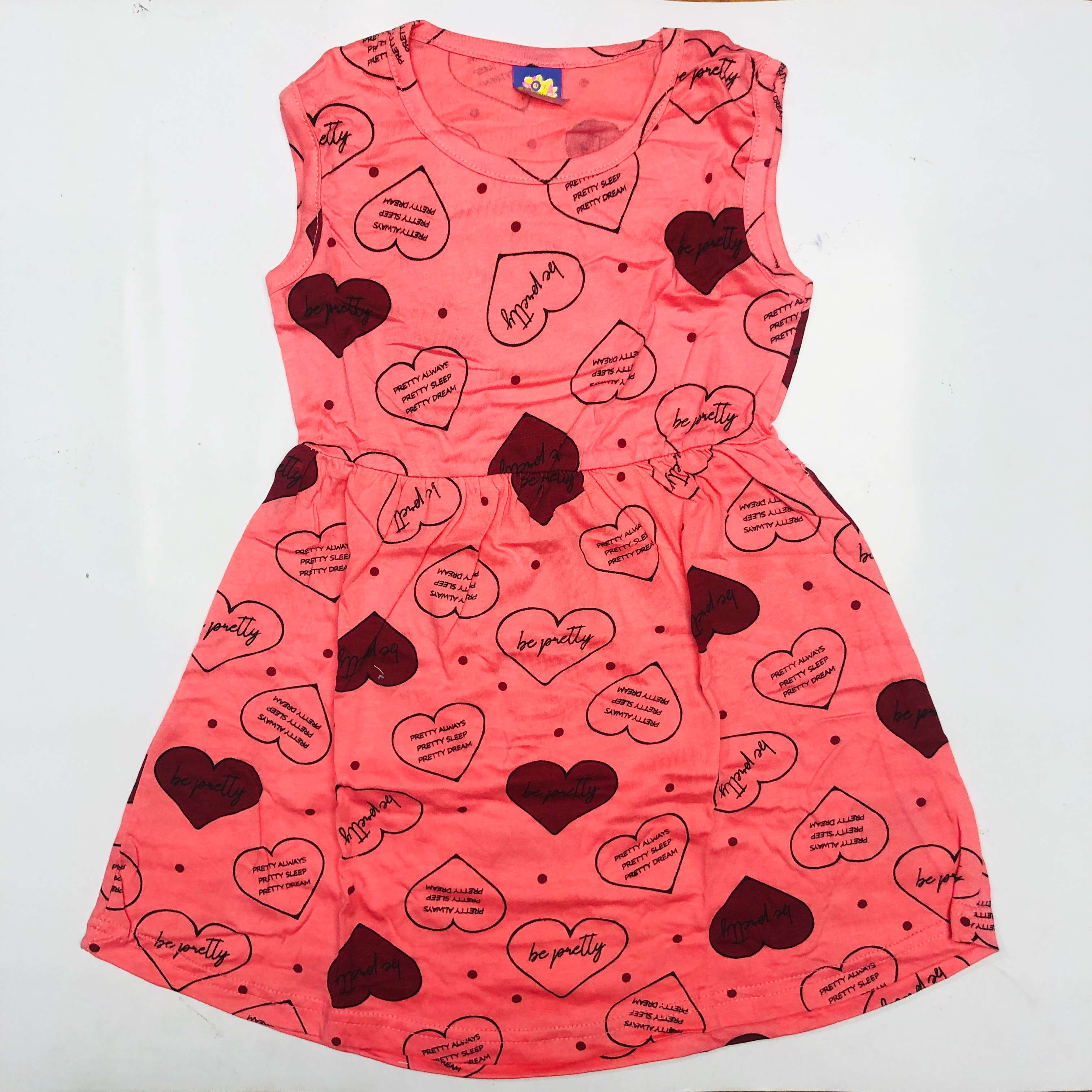 Dora Sleeveless Frock Combo Pack of 3