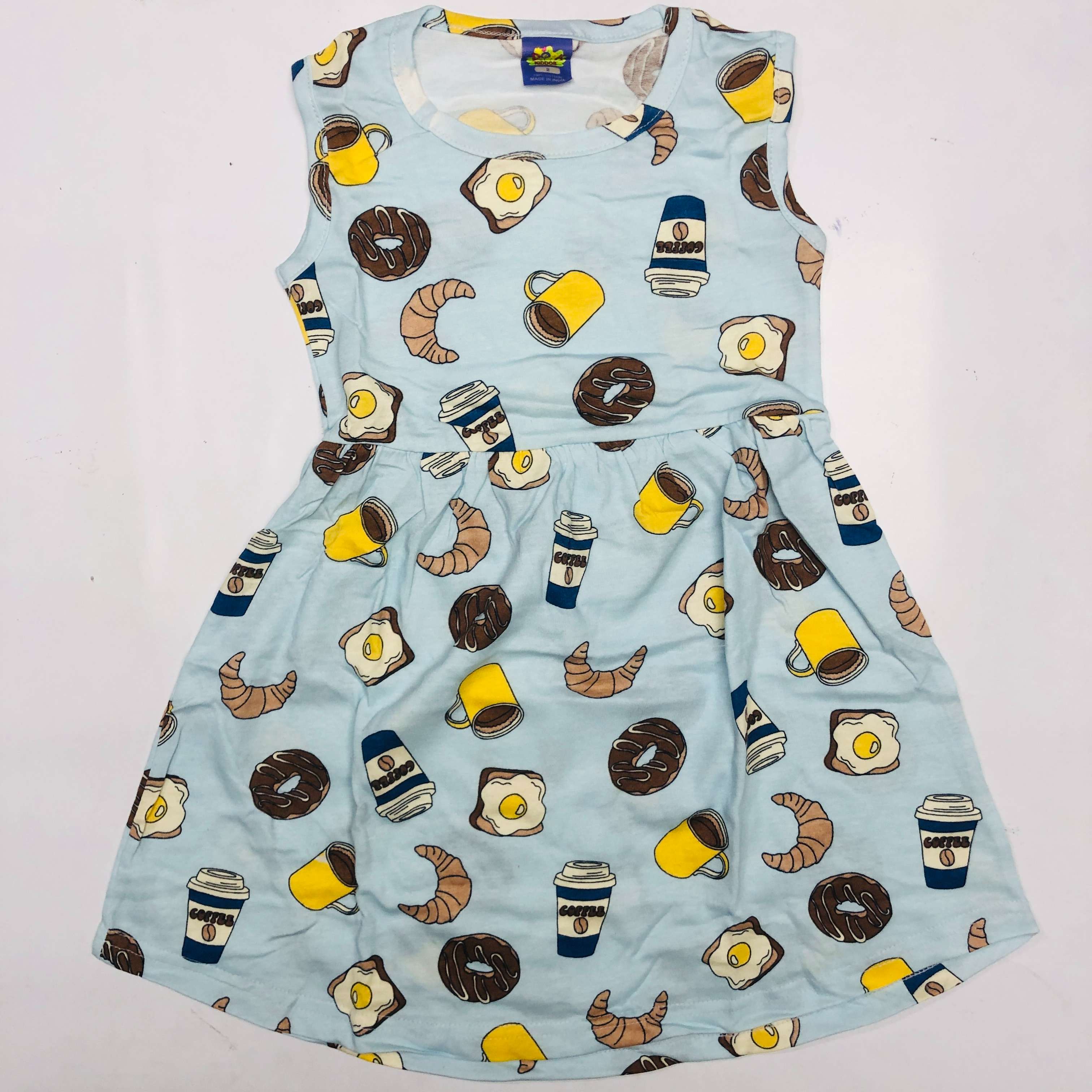 Dora Sleeveless Frock Combo Pack of 3