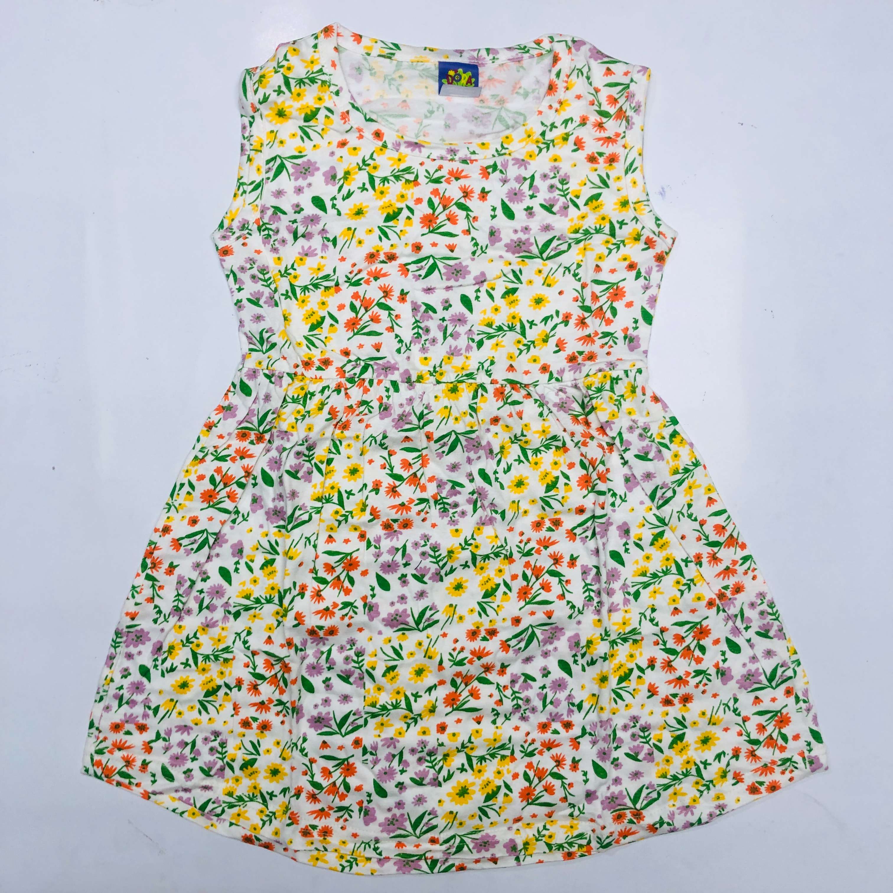 Dora Sleeveless Frock Combo Pack of 2