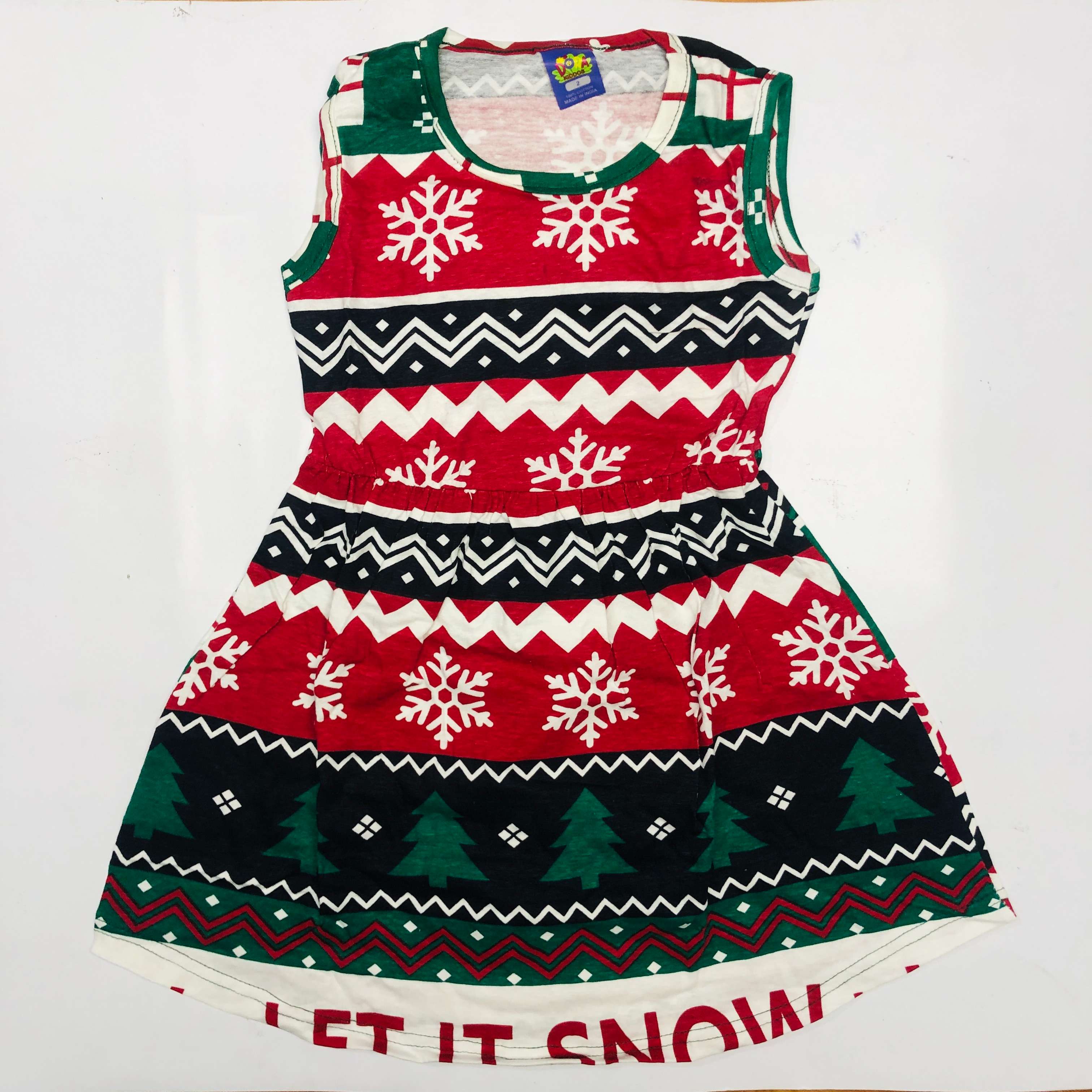 Dora Sleeveless Frock Combo Pack of 3