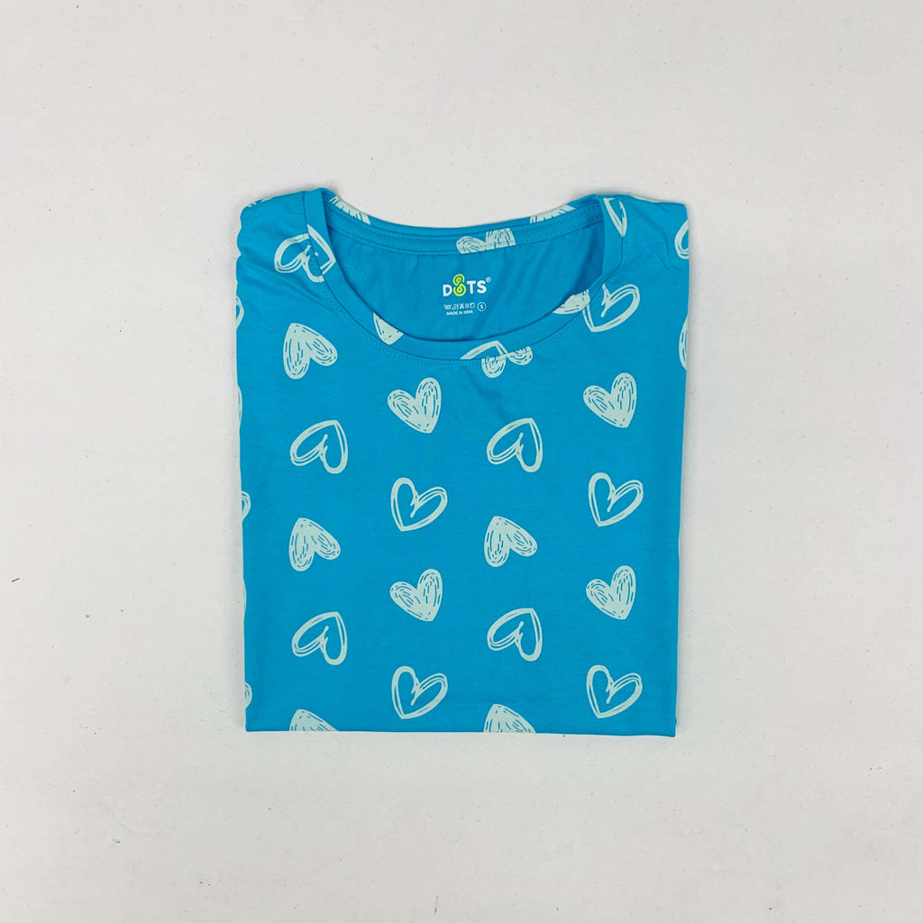 Dots Ladies Printed T-Shirt