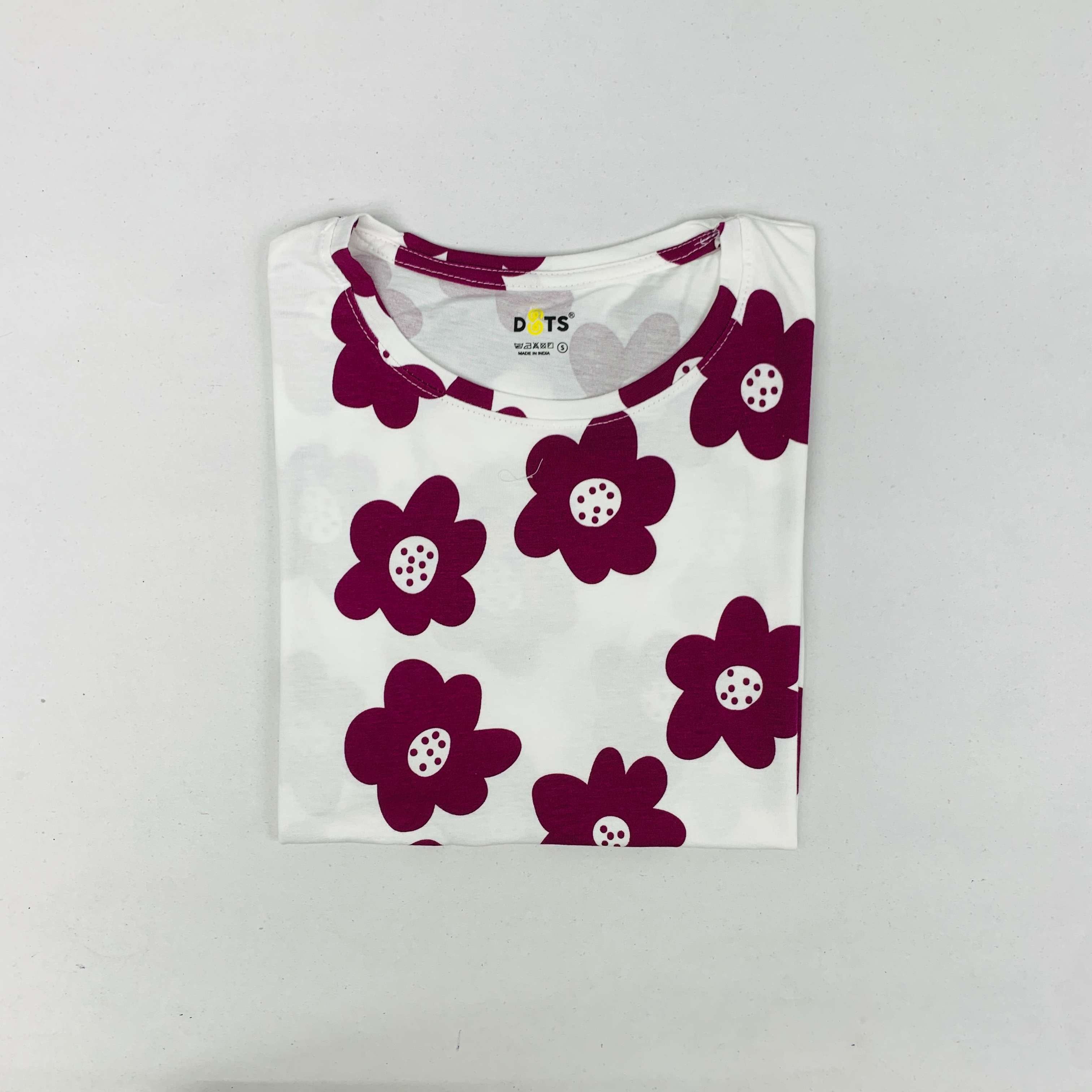 Dots Ladies Printed T-Shirt