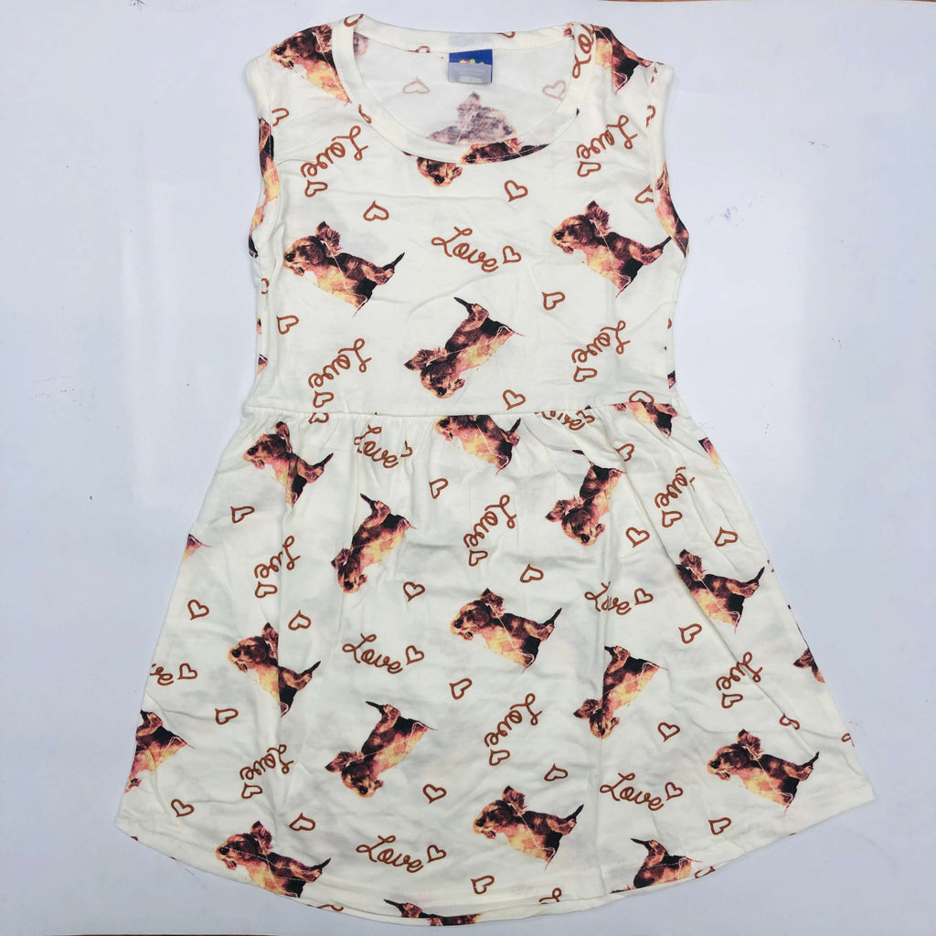 Dora Sleeveless Frock Combo Pack of 3