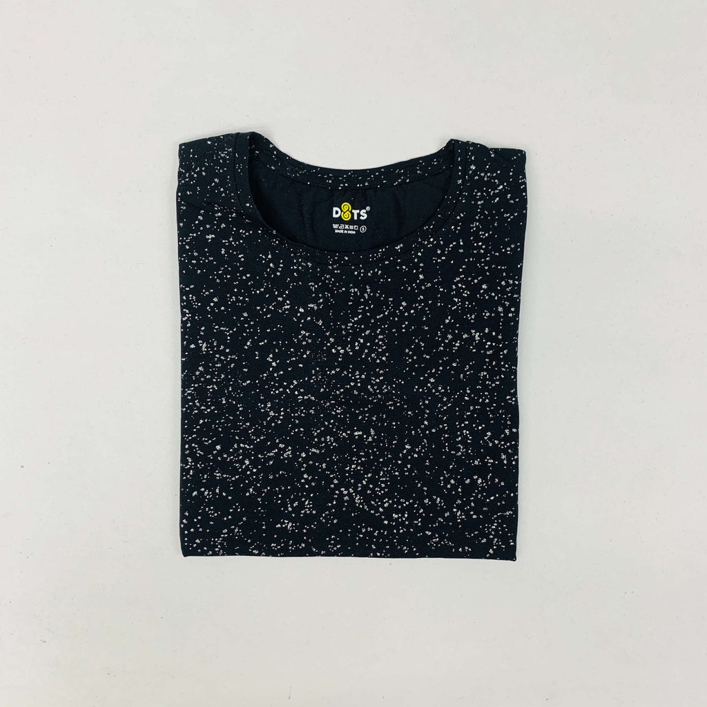 Dots Ladies Printed T-Shirt