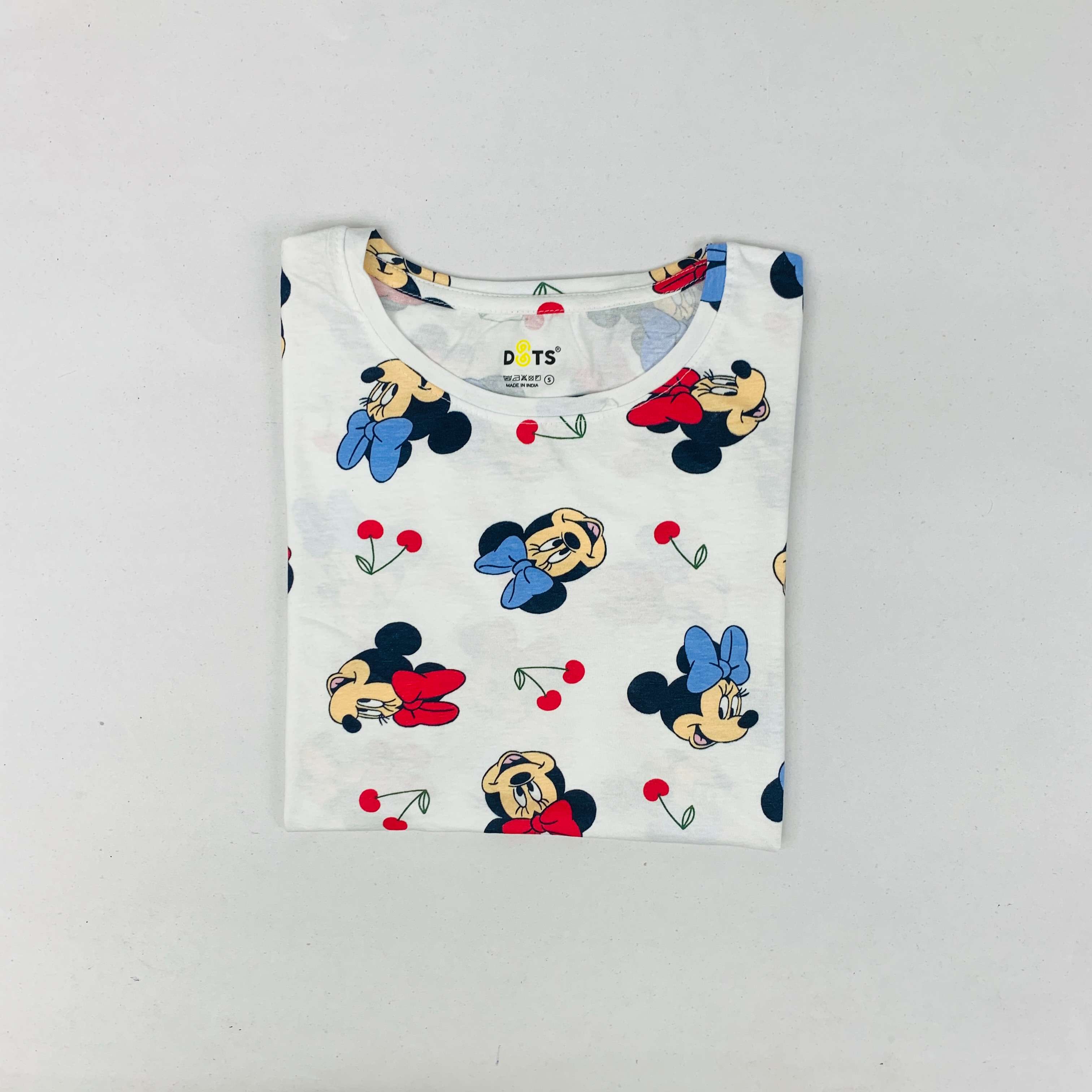 Dots Ladies Printed T-Shirt