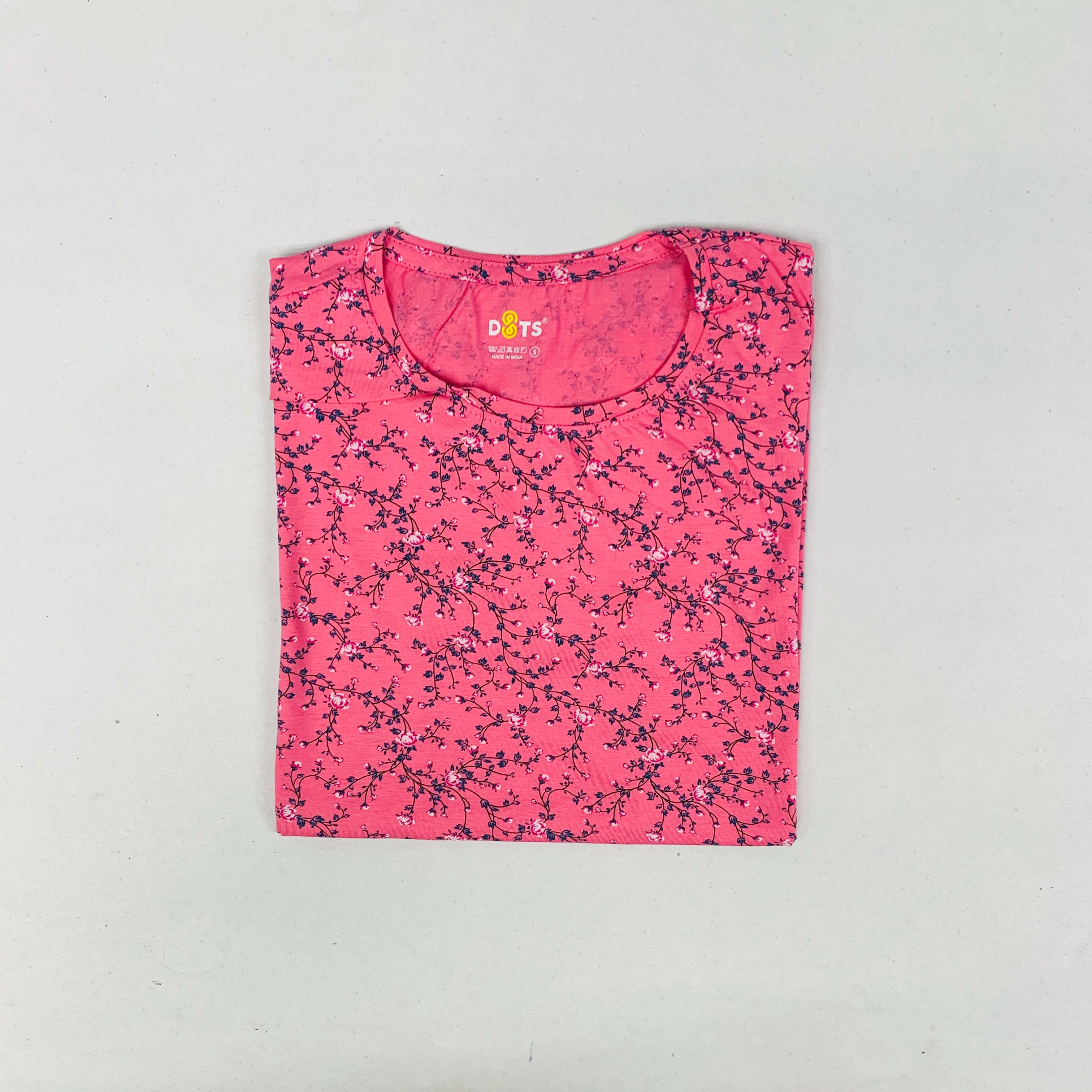 Dots Ladies Printed T-Shirt