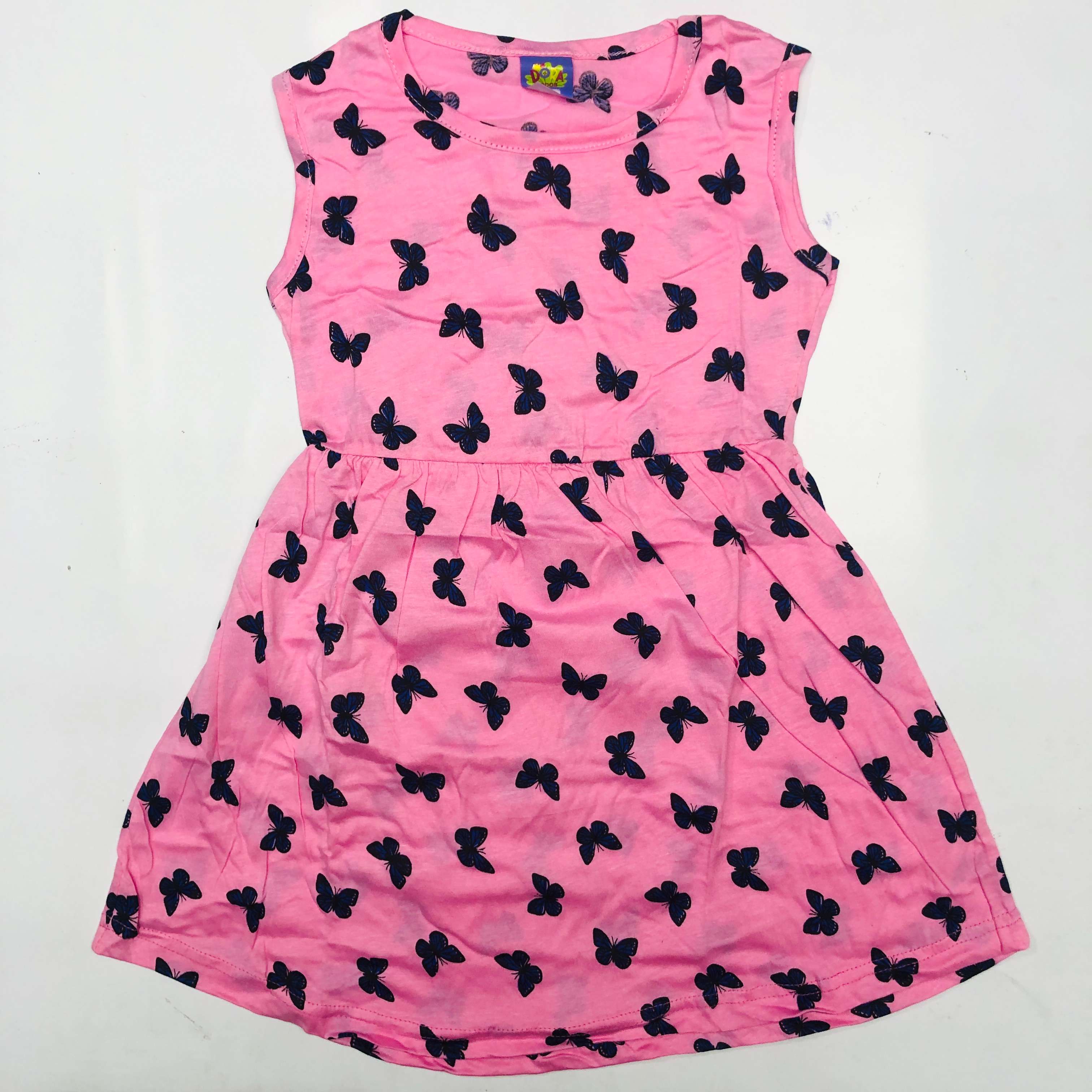 Dora Sleeveless Frock Combo Pack of 3