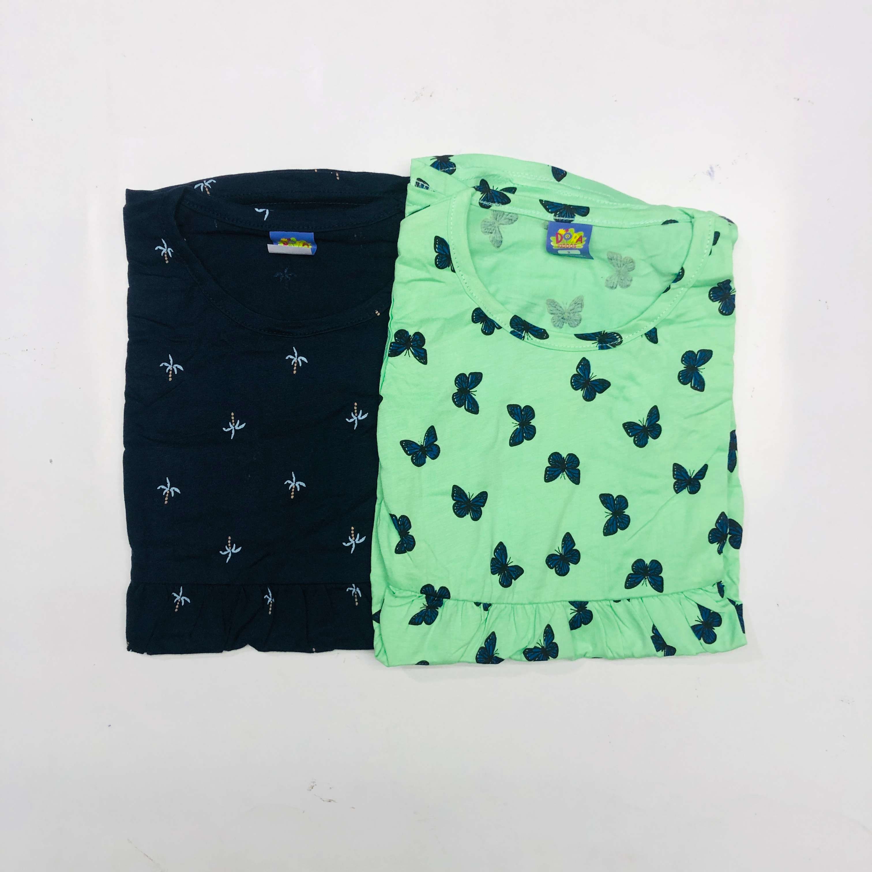 Dora Sleeveless Frock Combo Pack of 2