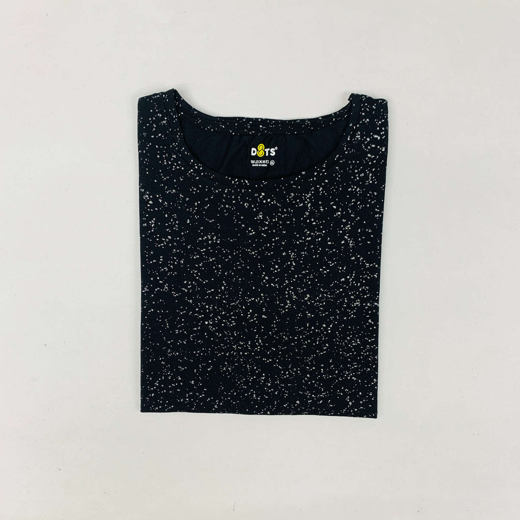 Dots Ladies Printed T-Shirt