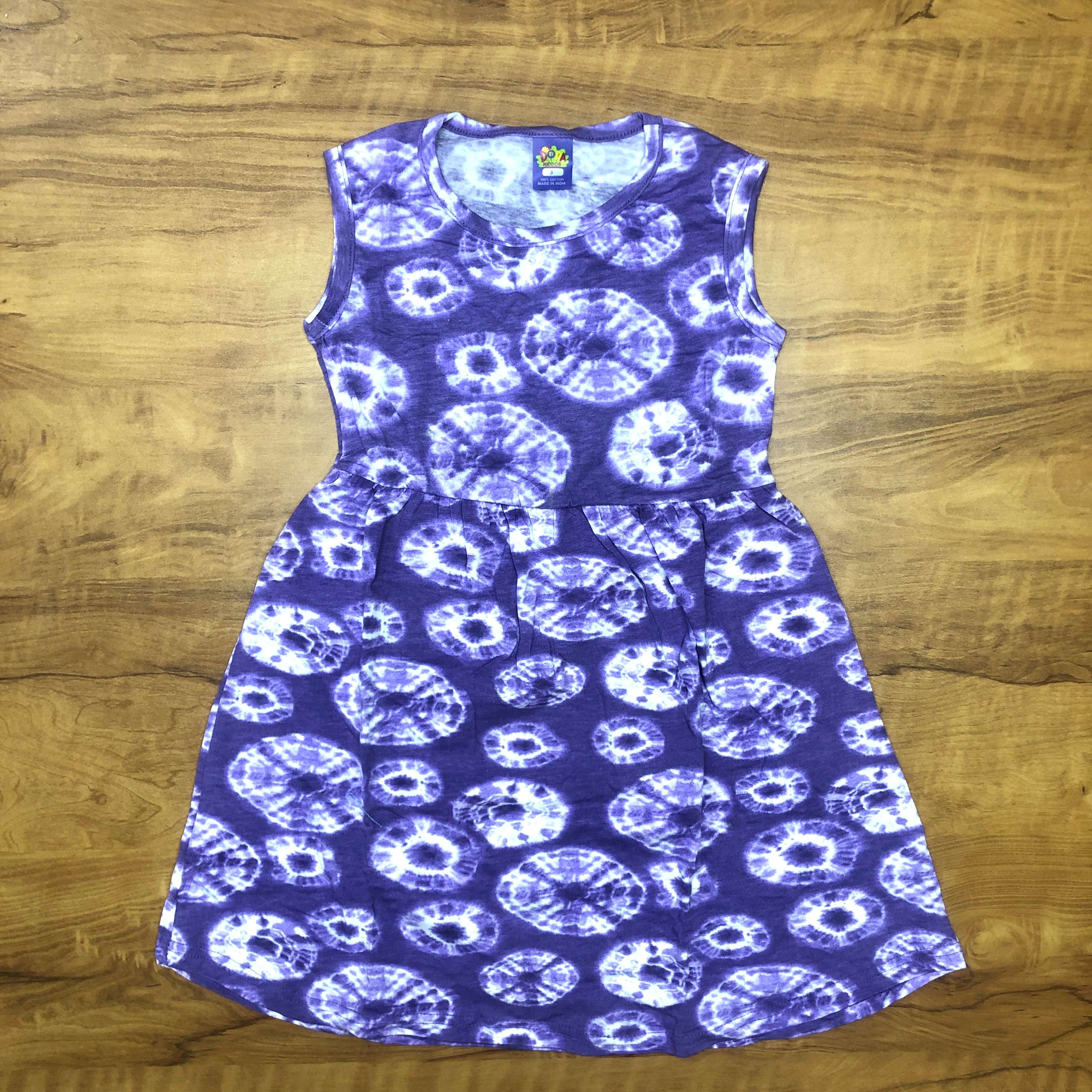 Dora Sleeveless Frock Combo Pack of 2