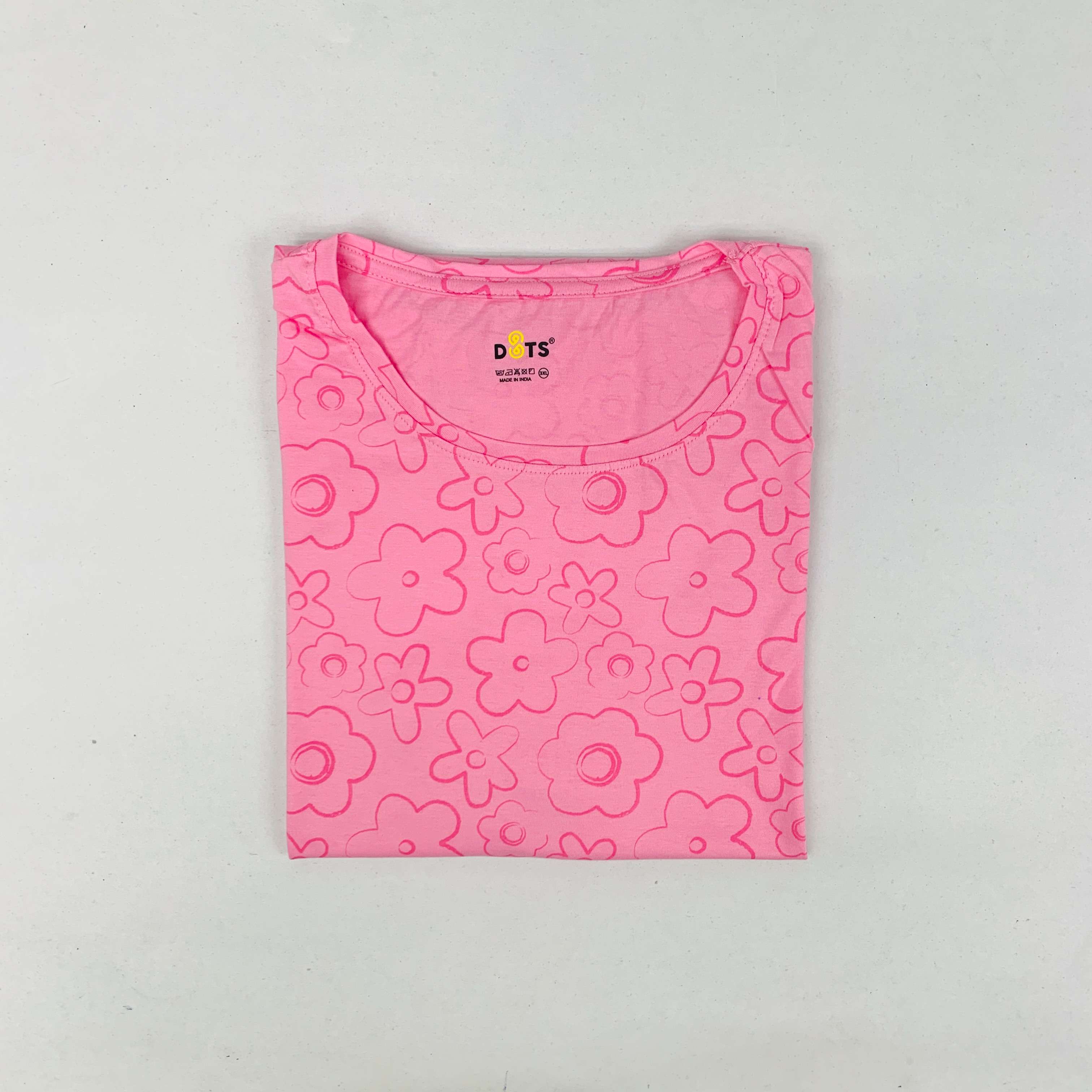 Dots Ladies Printed T-Shirt