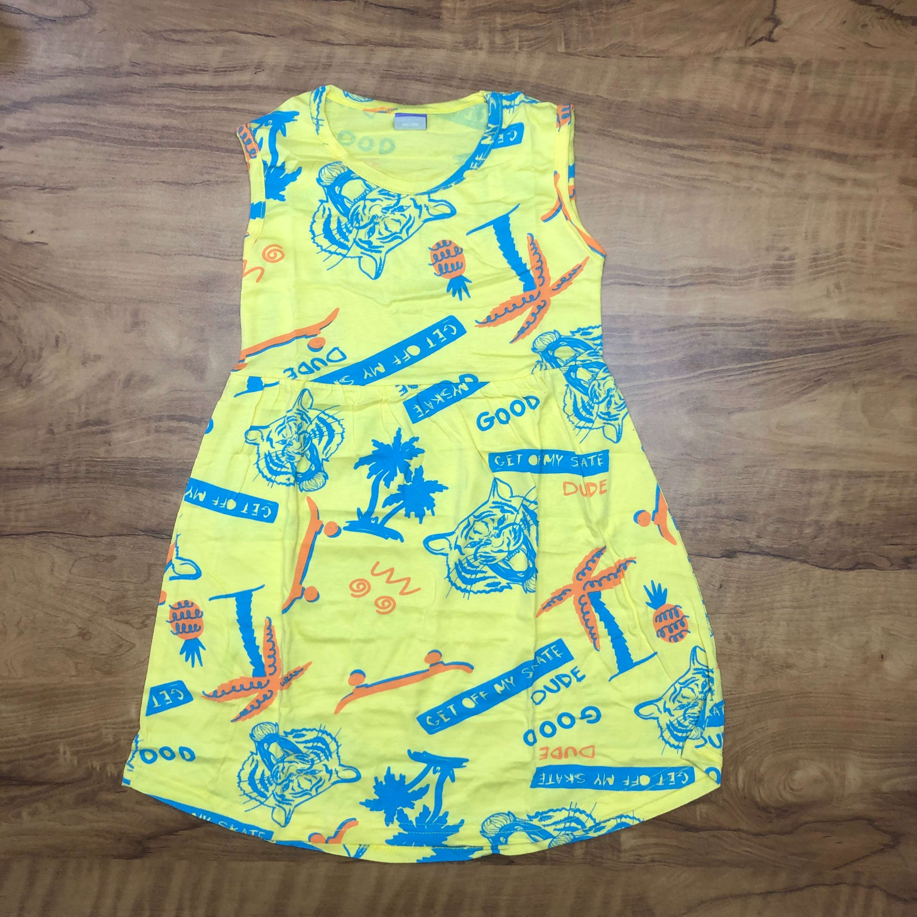 Dora Sleeveless Frock Combo Pack of 3