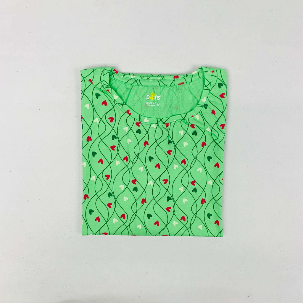 Dots Ladies Printed T-Shirt