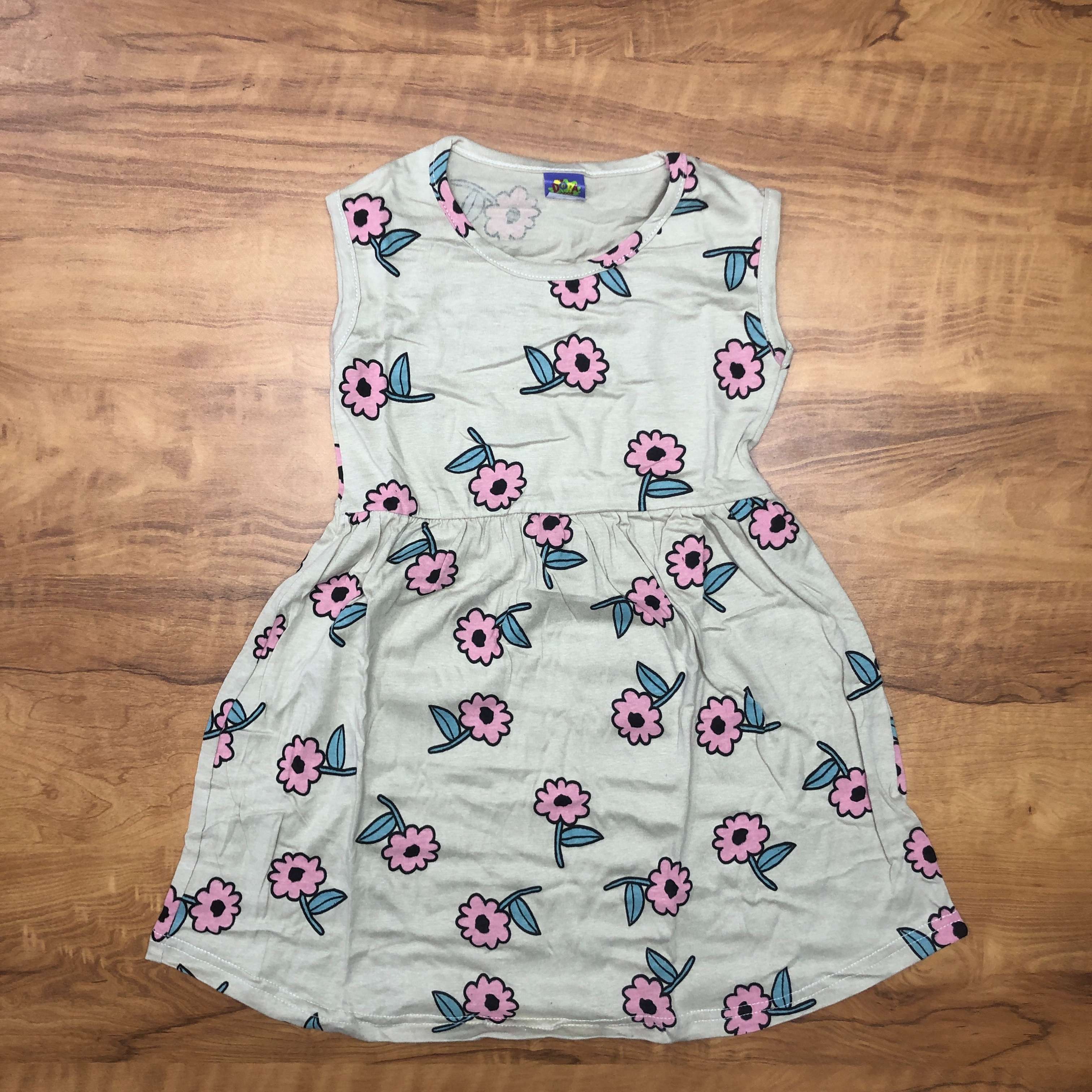 Dora Sleeveless Frock Combo Pack of 3