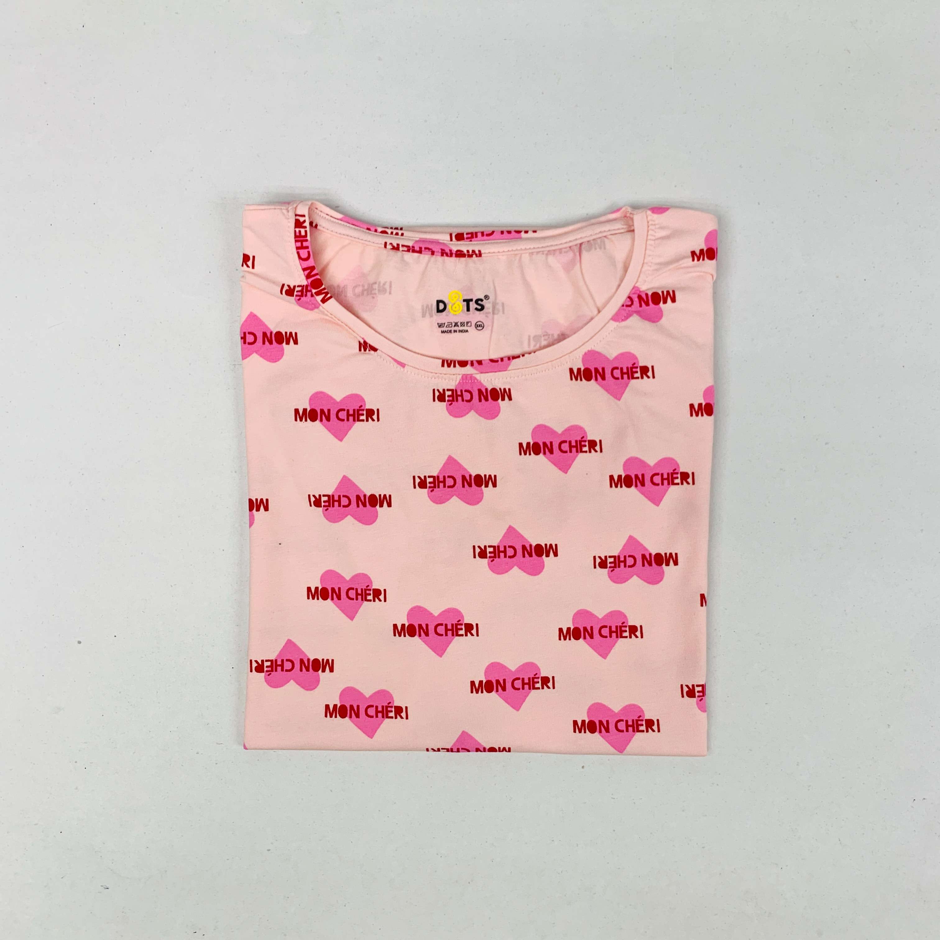 Dots Ladies Printed T-Shirt