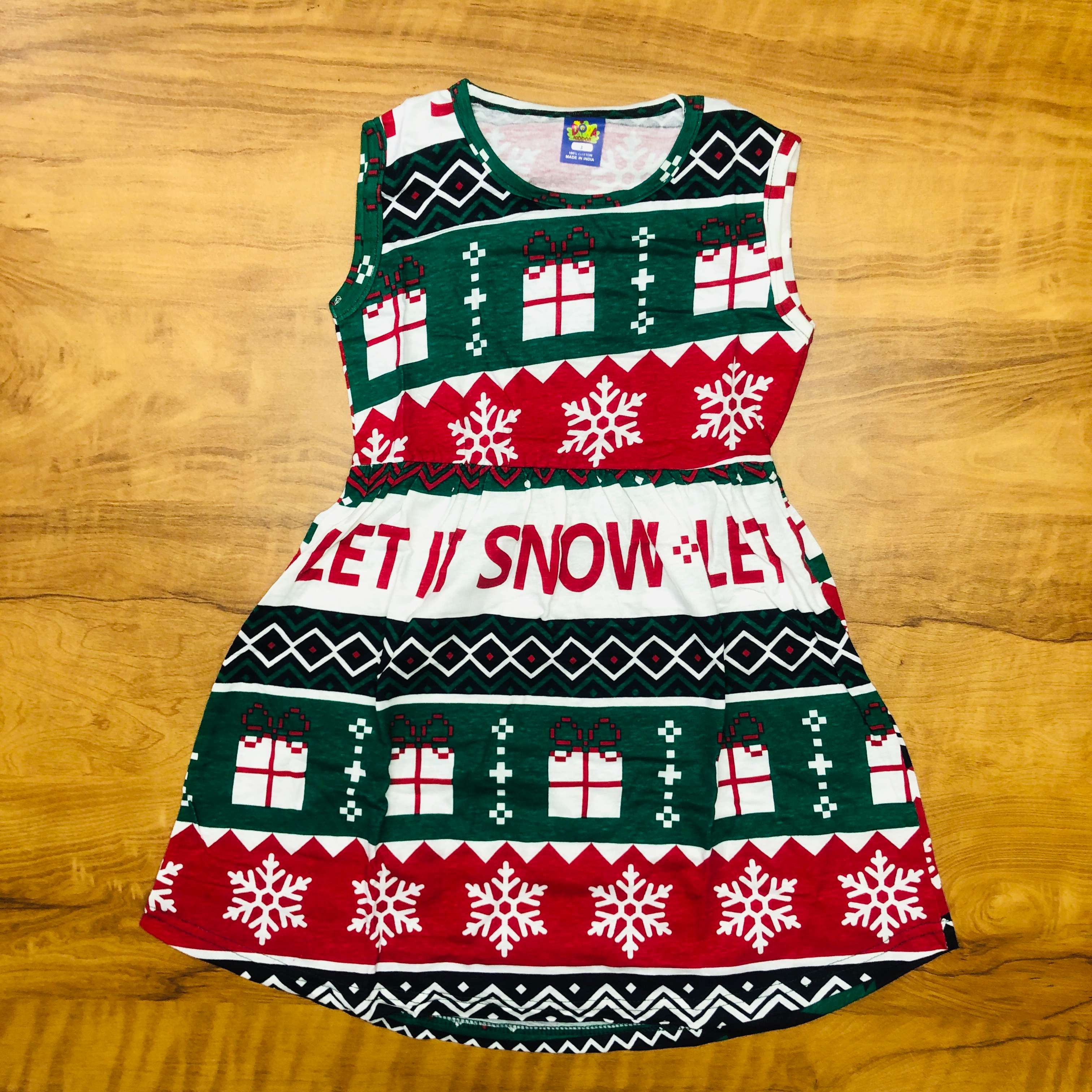 Dora Sleeveless Frock Combo Pack of 3