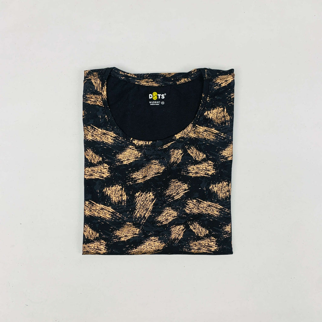 Dots Ladies Printed T-Shirt