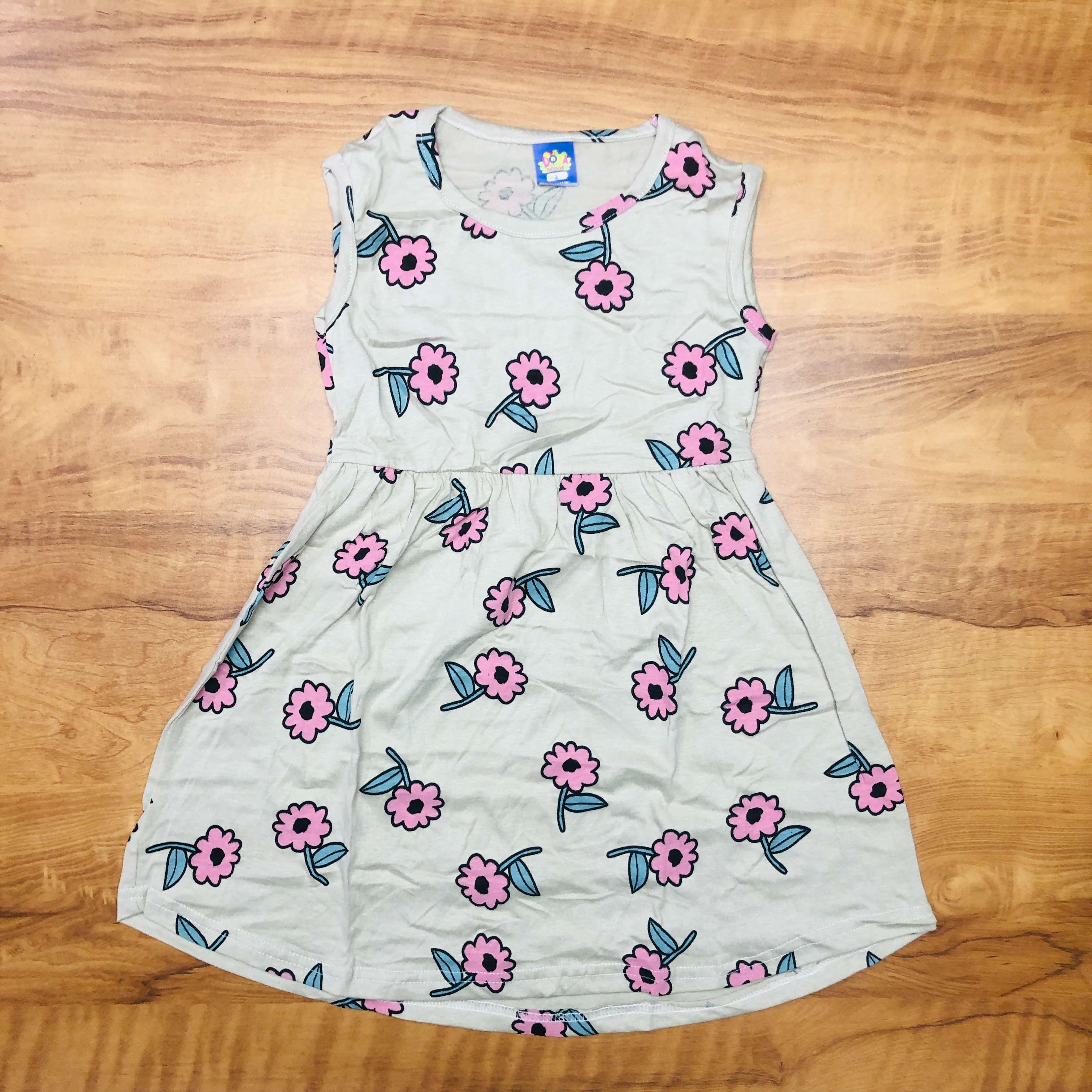 Dora Sleeveless Frock Combo Pack of 3