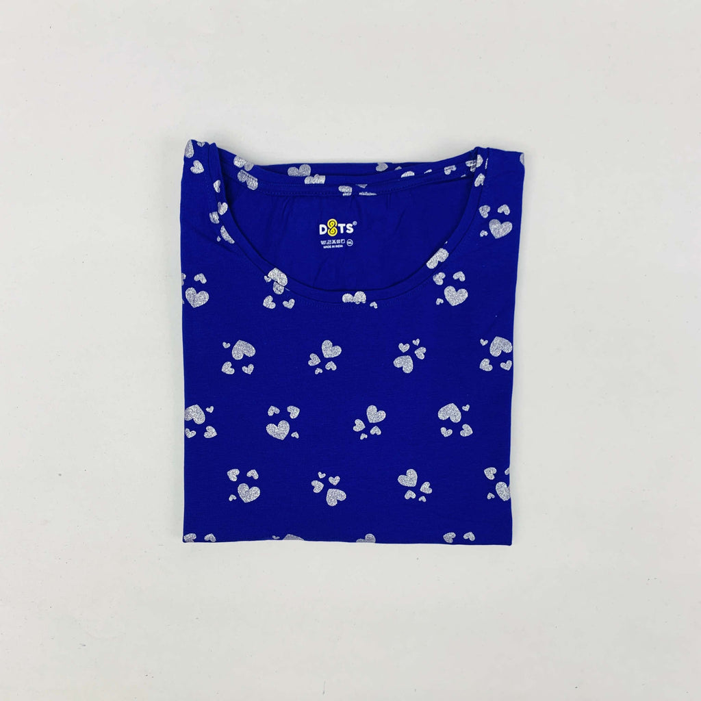 Dots Ladies Printed T-Shirt