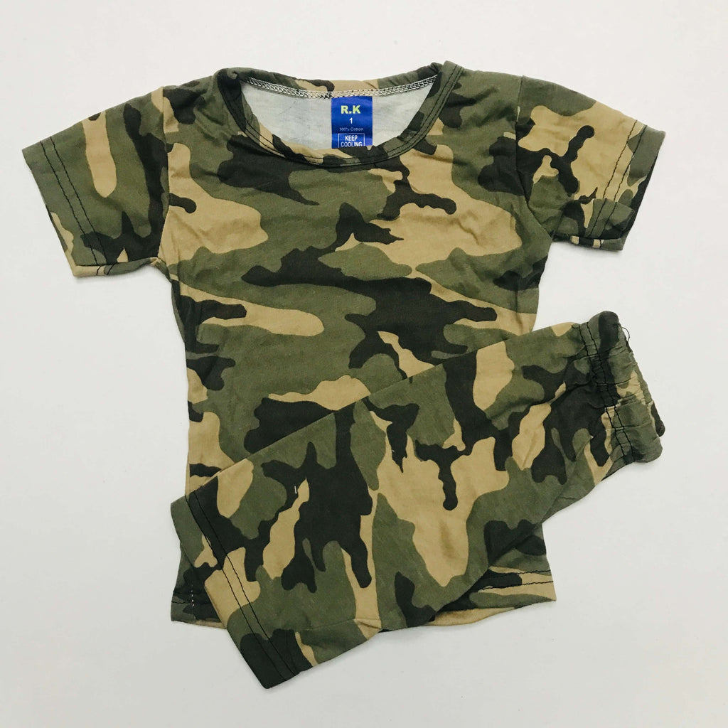 Kids Printed Shorts Set