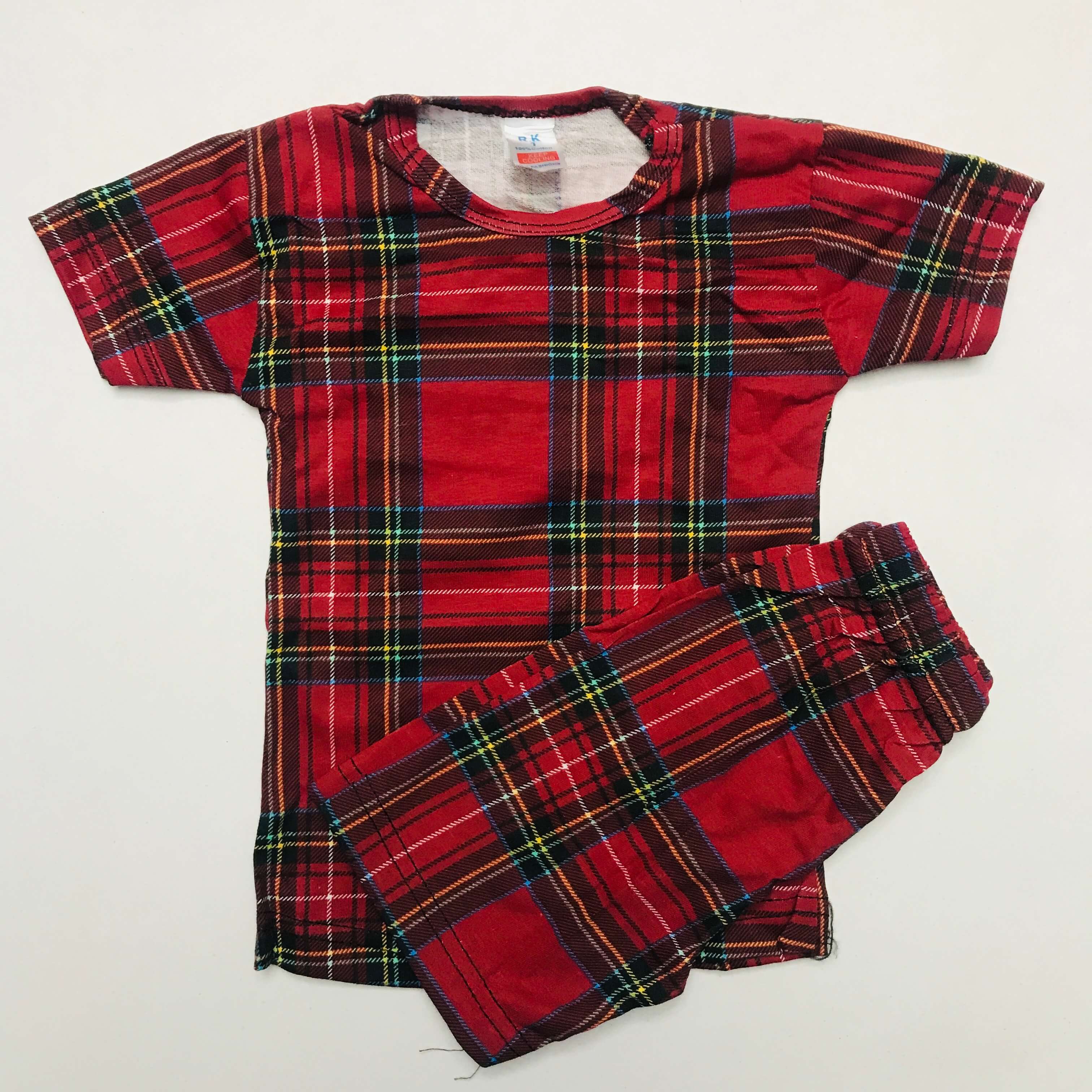Kids Printed Shorts Set