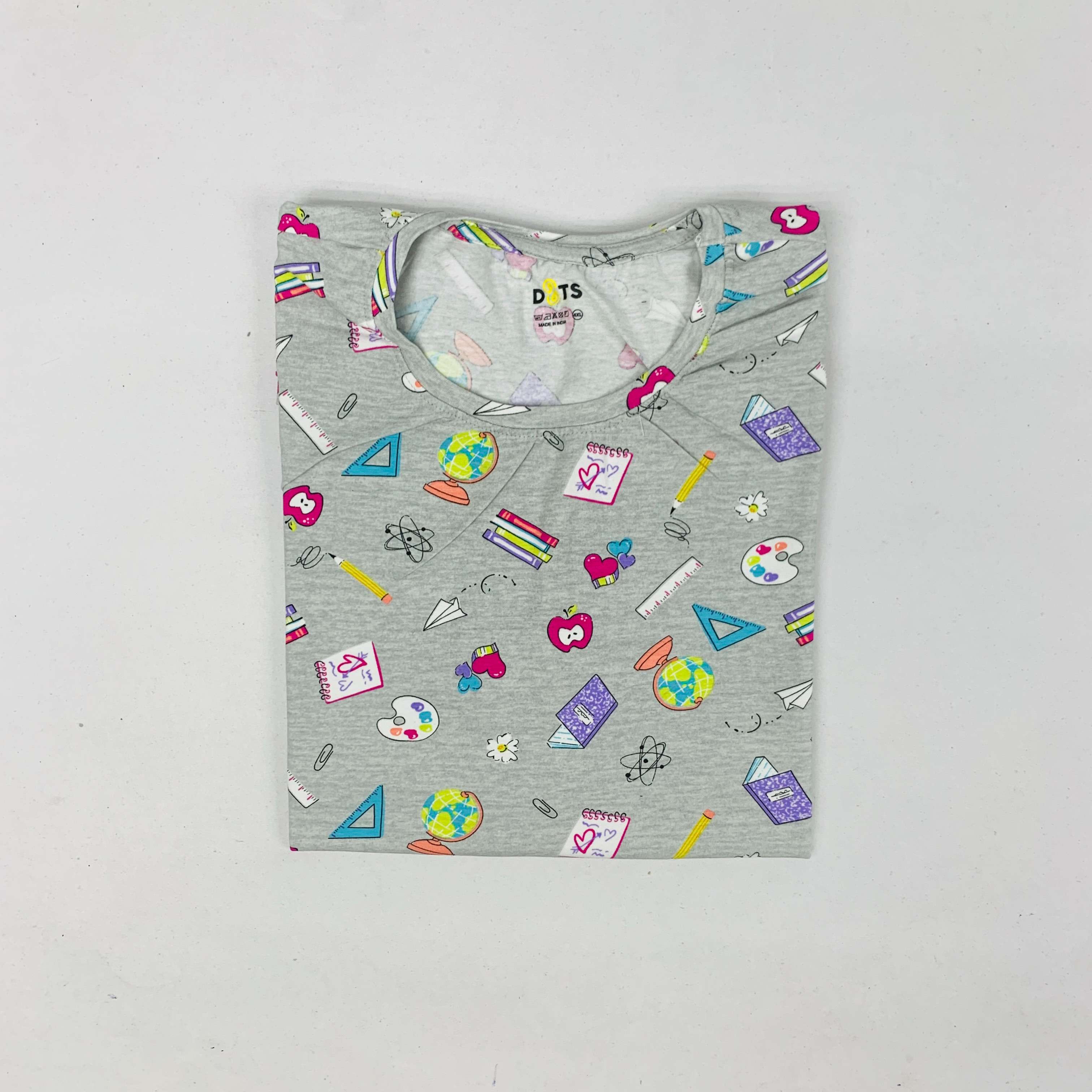 Dots Ladies Printed T-Shirt
