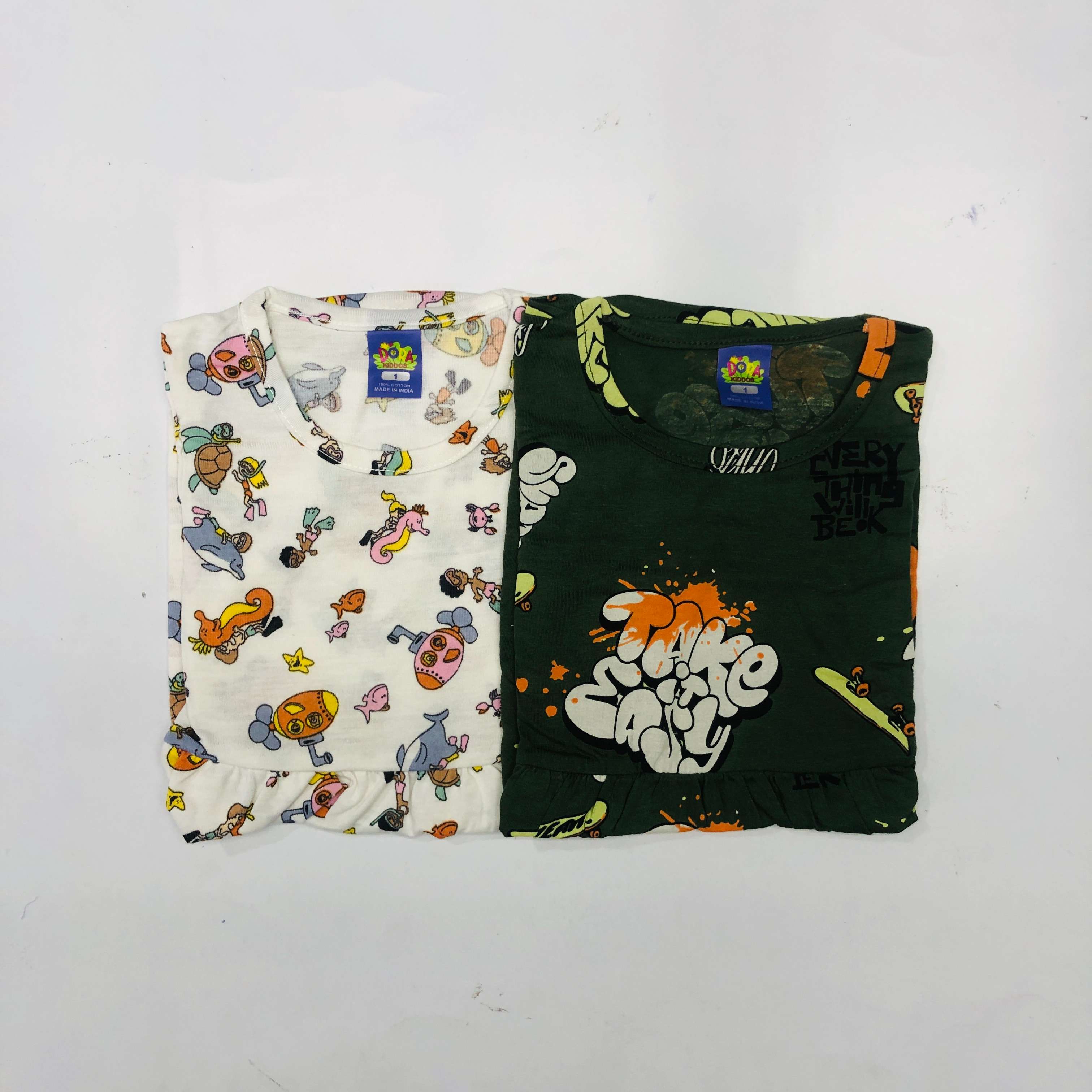 Dora Frock Combo Pack of 2