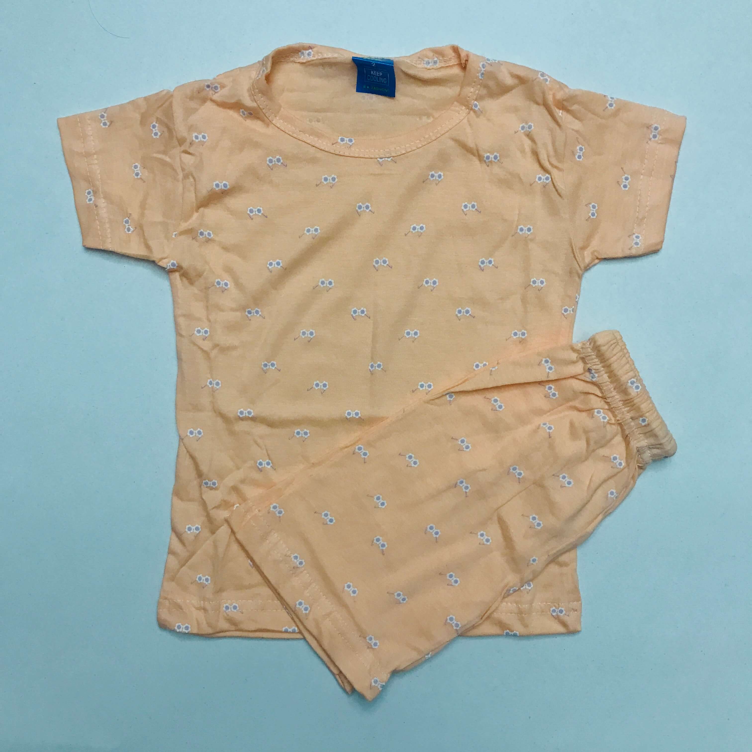 Kids Printed Shorts Set