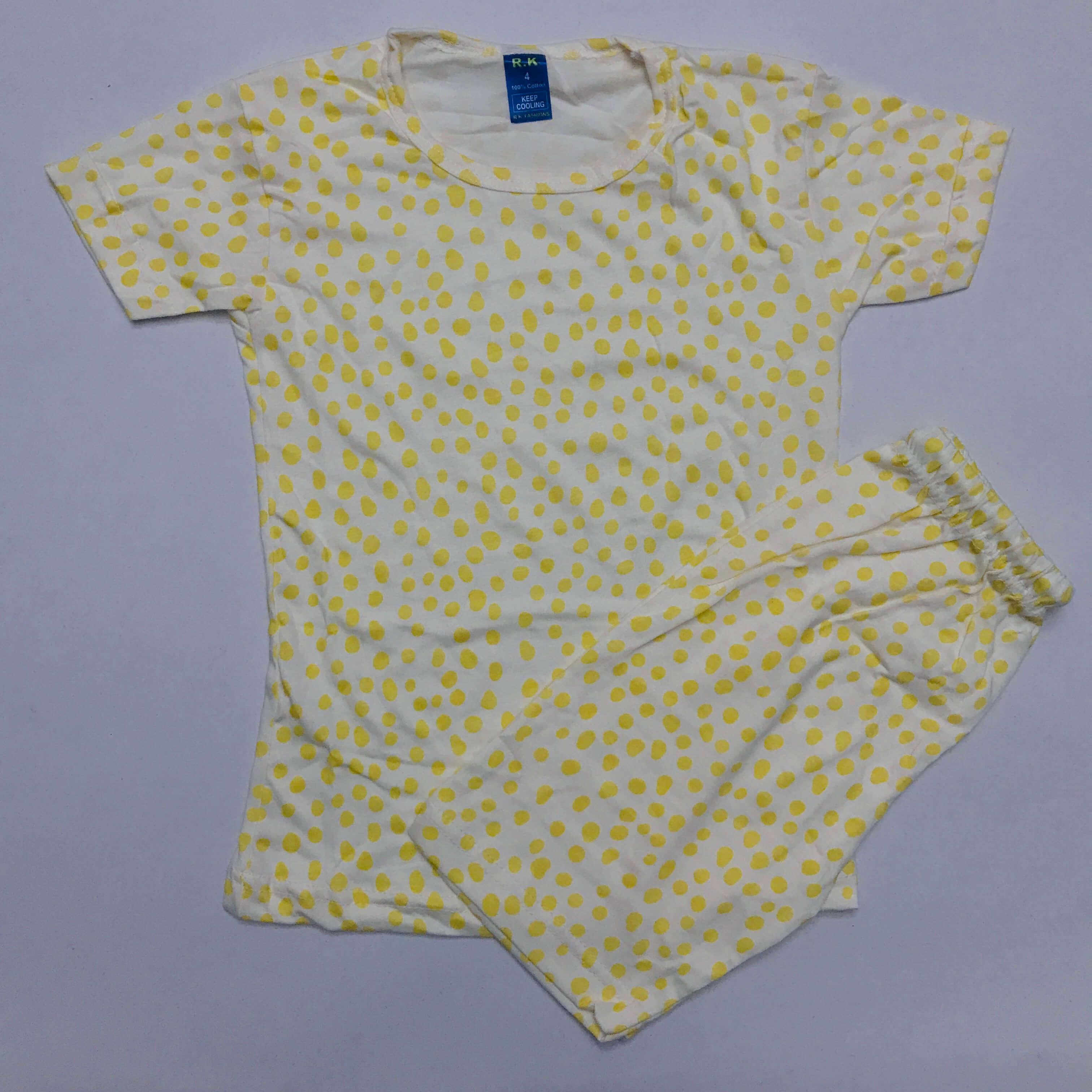 Kids Printed Shorts Set