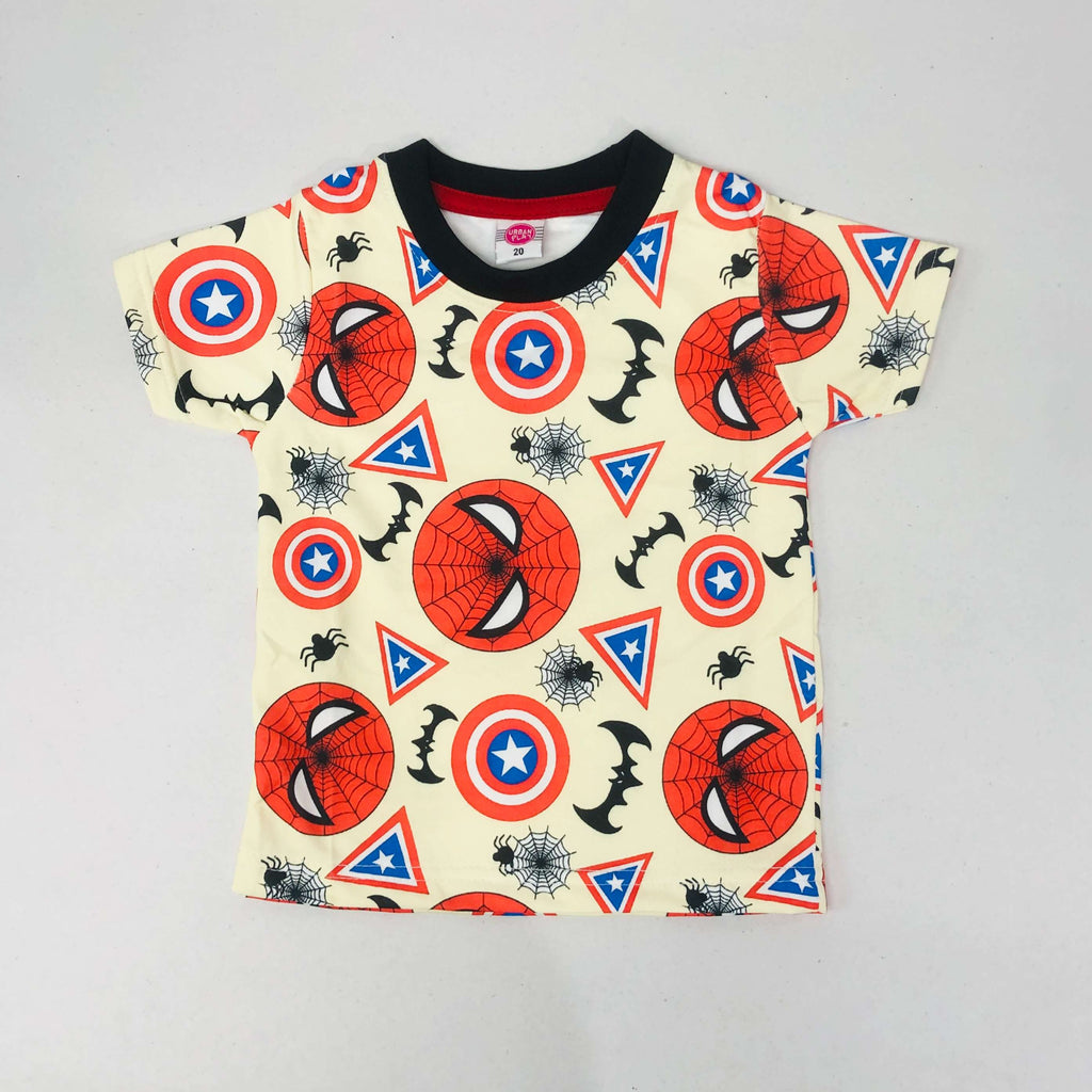 Little Heroes T-Shirt Combo Pack Of 3