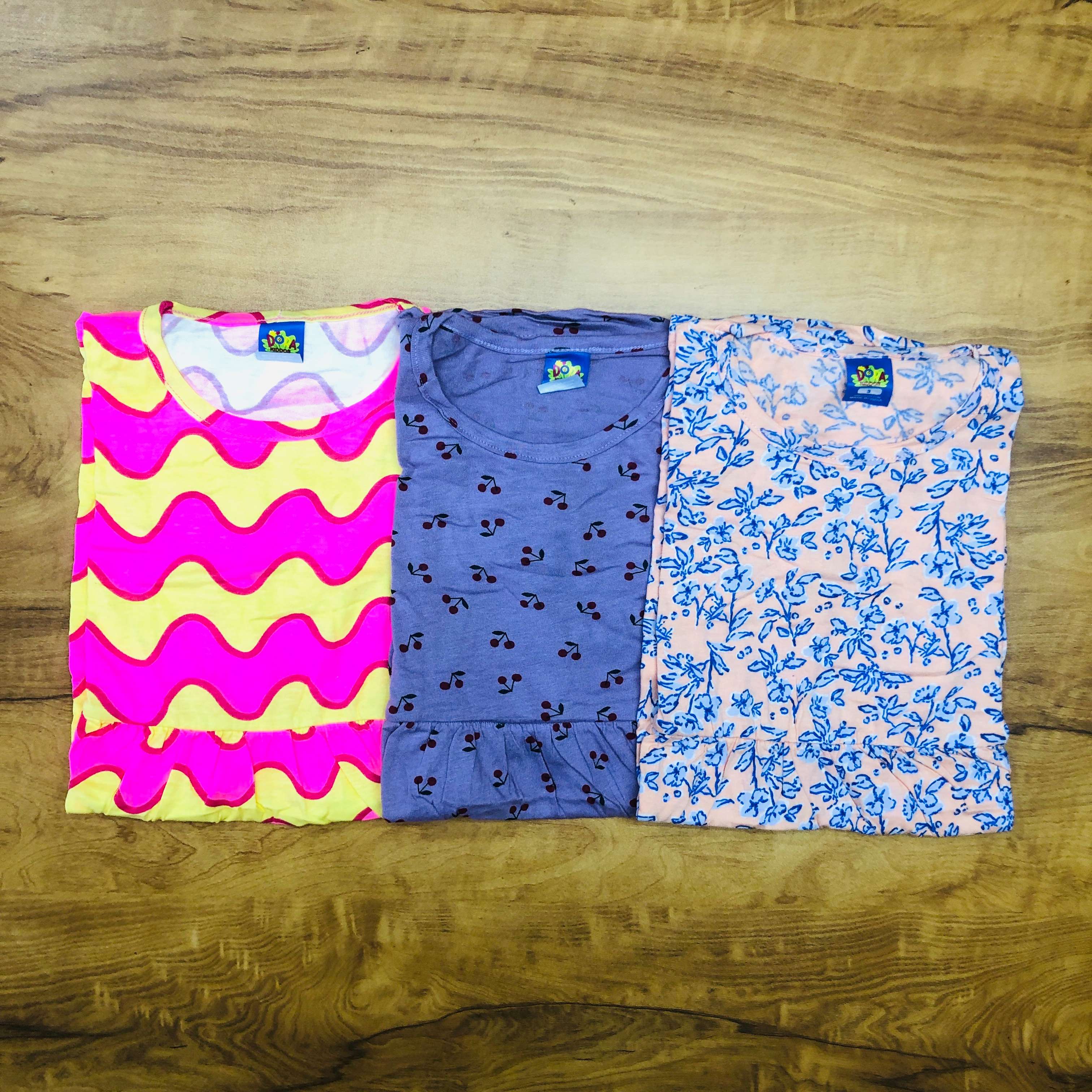 Dora  Frock Combo Pack of 3