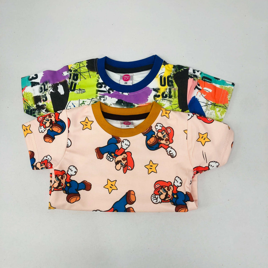 Little Heroes T-Shirt Combo Pack Of 2