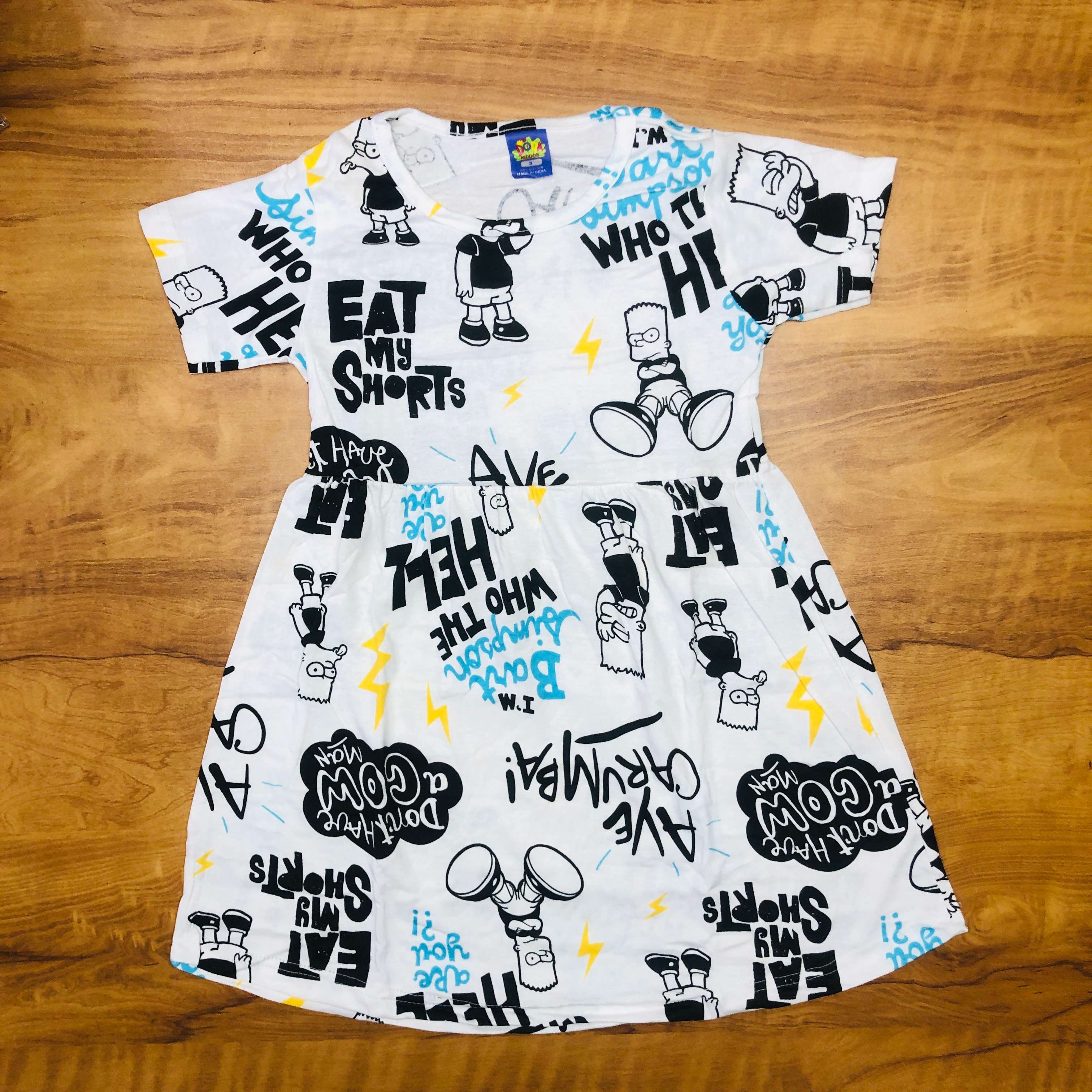 Dora  Frock Combo Pack of 3