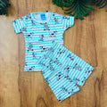 Kids Printed Shorts Set