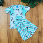 Kids Printed Shorts Set