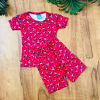 Kids Printed Shorts Set