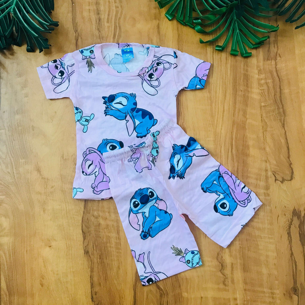 Kids Printed Shorts Set
