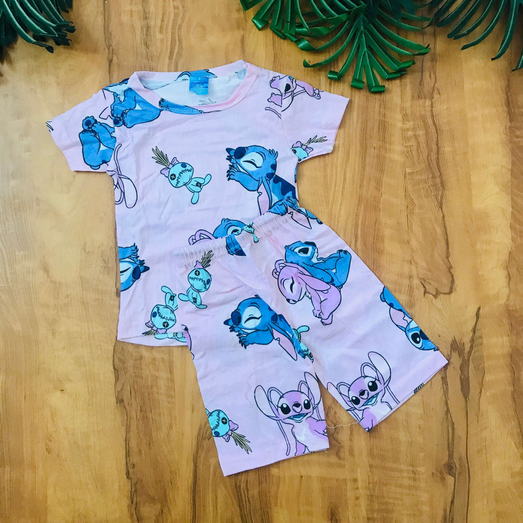 Kids Printed Shorts Set