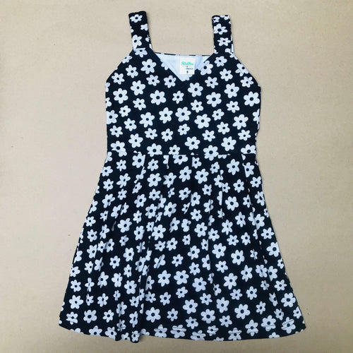 Blooms Sleeveless Frock (Pack Of 2)