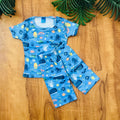 Kids Printed Shorts Set