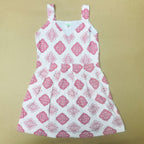 Blooms Sleeveless Frock (Pack Of 2)