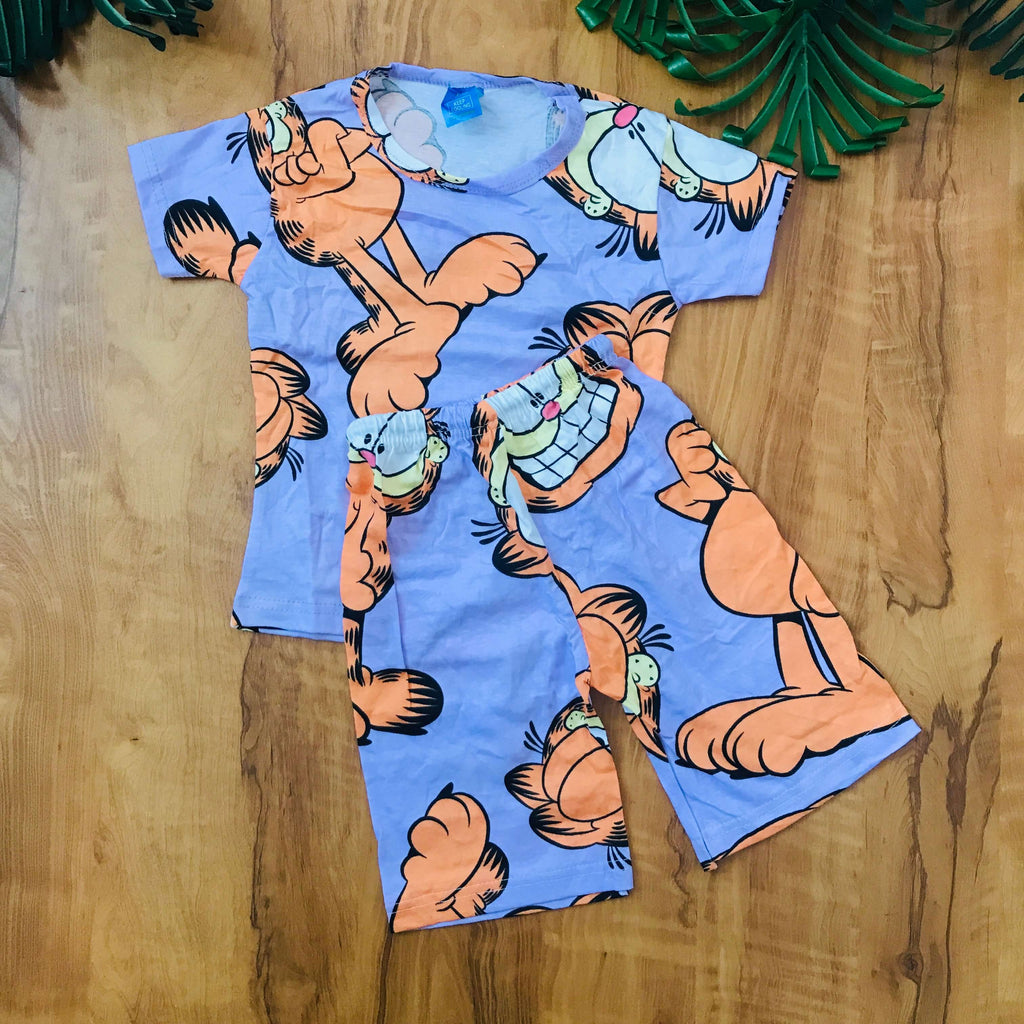 Kids Printed Shorts Set