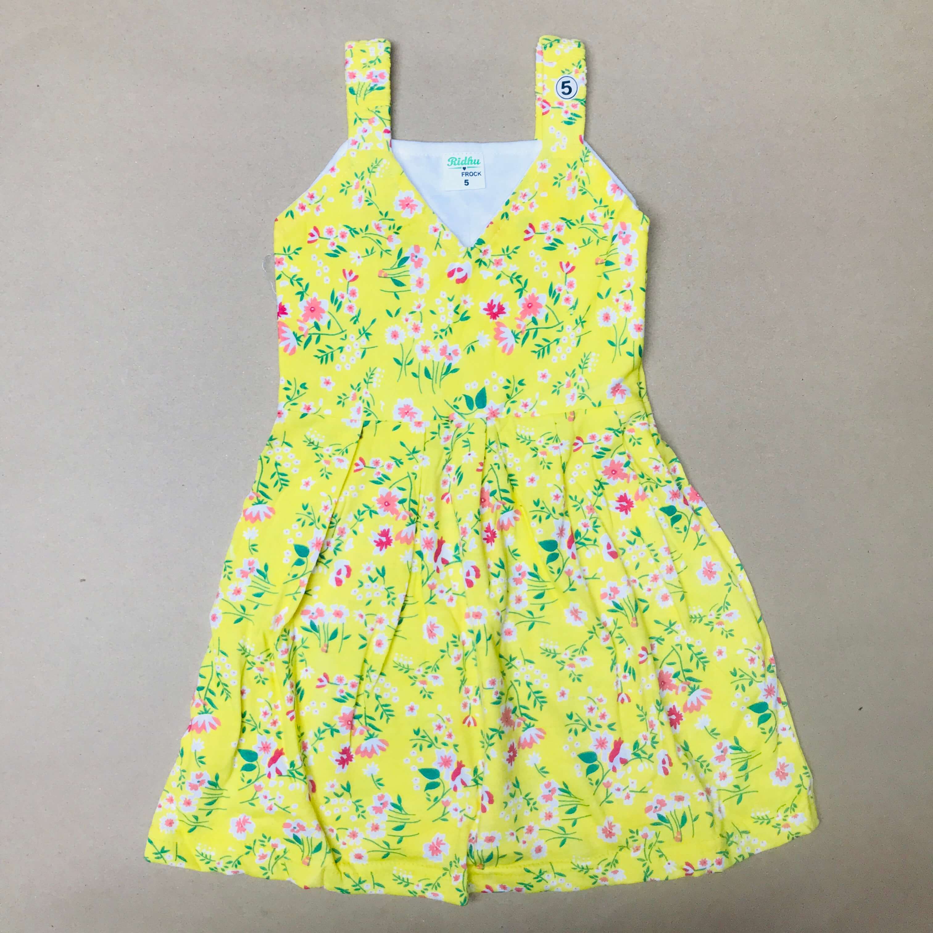 Blooms Sleeveless Frock (Pack Of 2)
