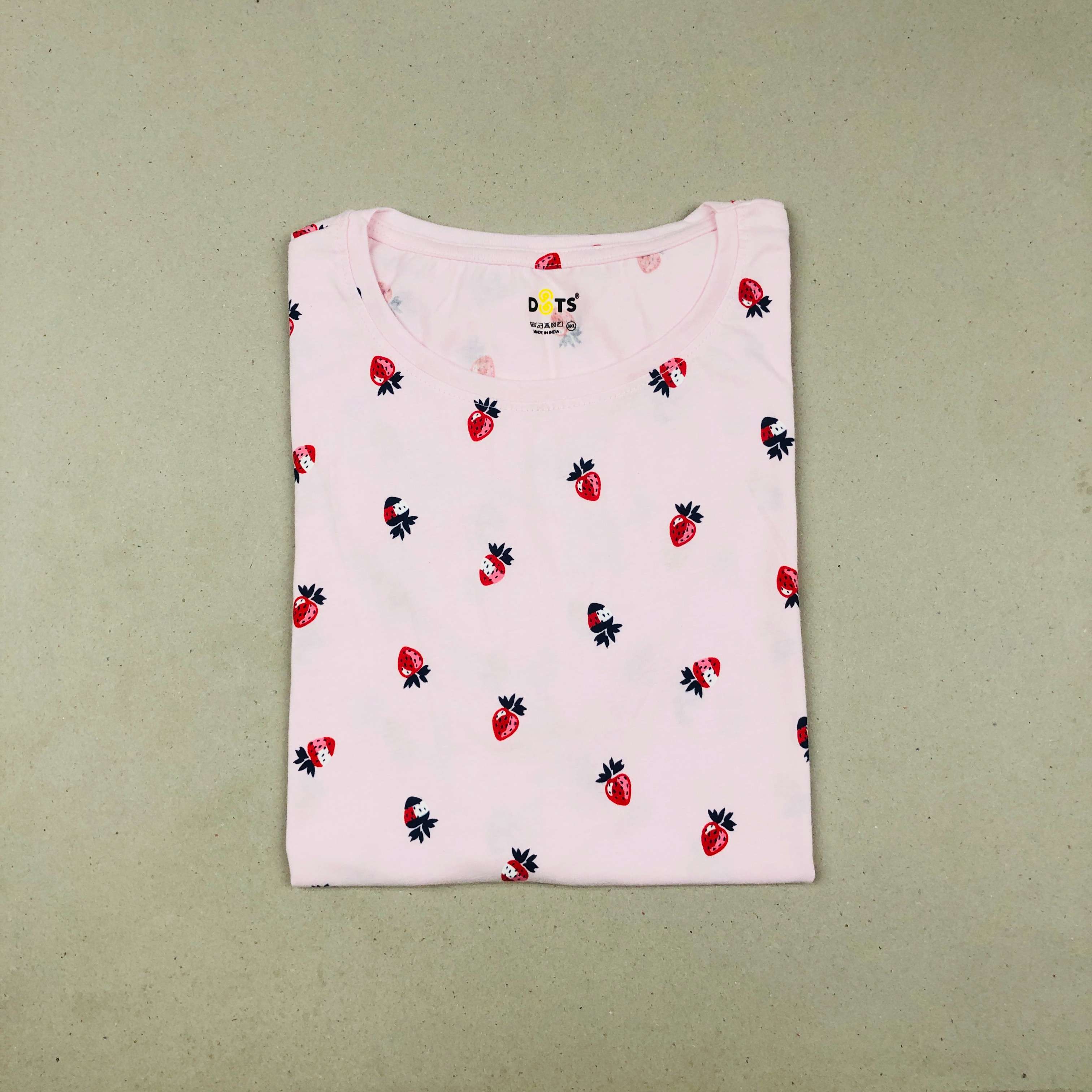 Dots Ladies Printed T-Shirt
