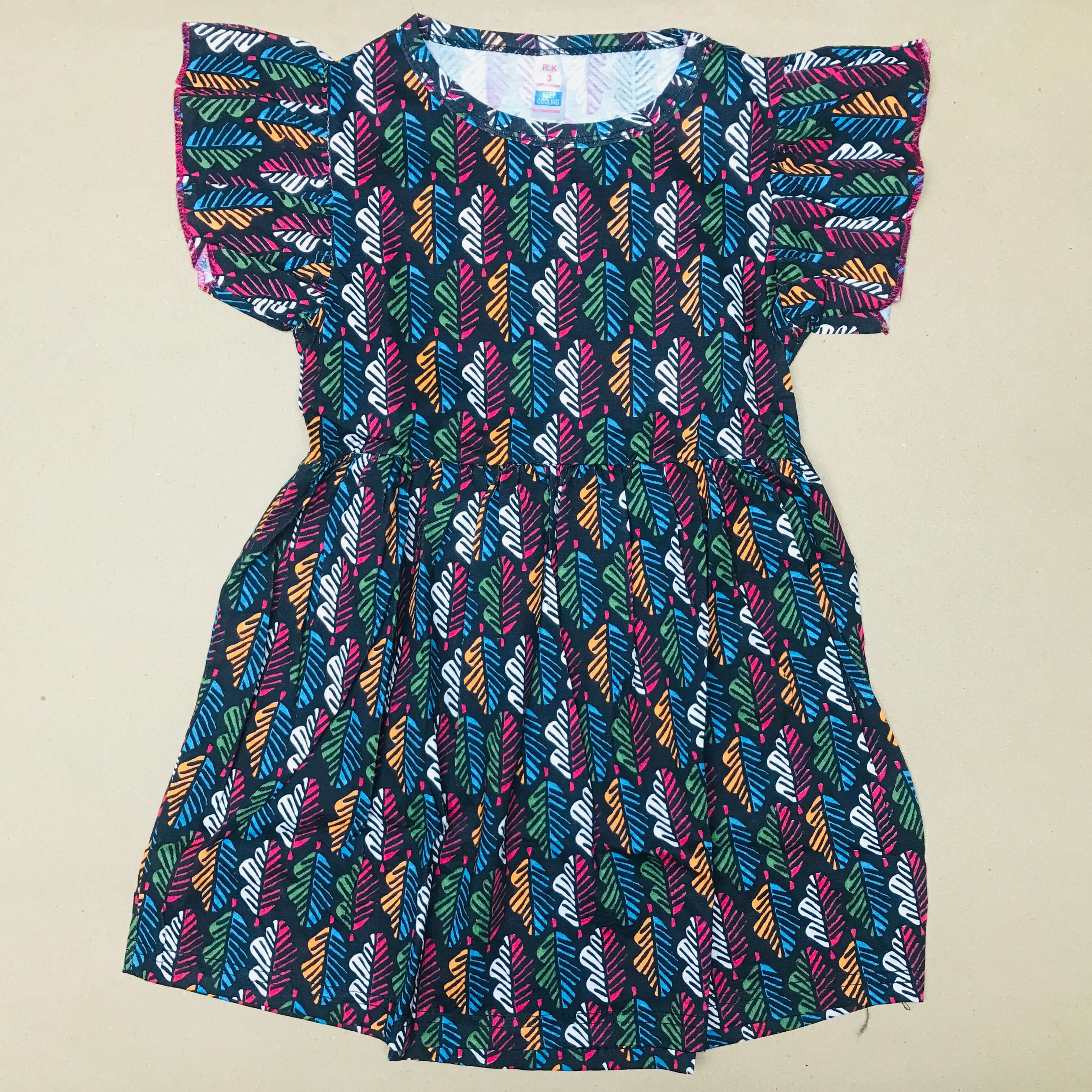 Printed Frock Pack Of 2