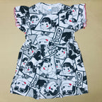 Printed Frock Pack Of 2