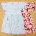 Printed Frock Pack Of 2